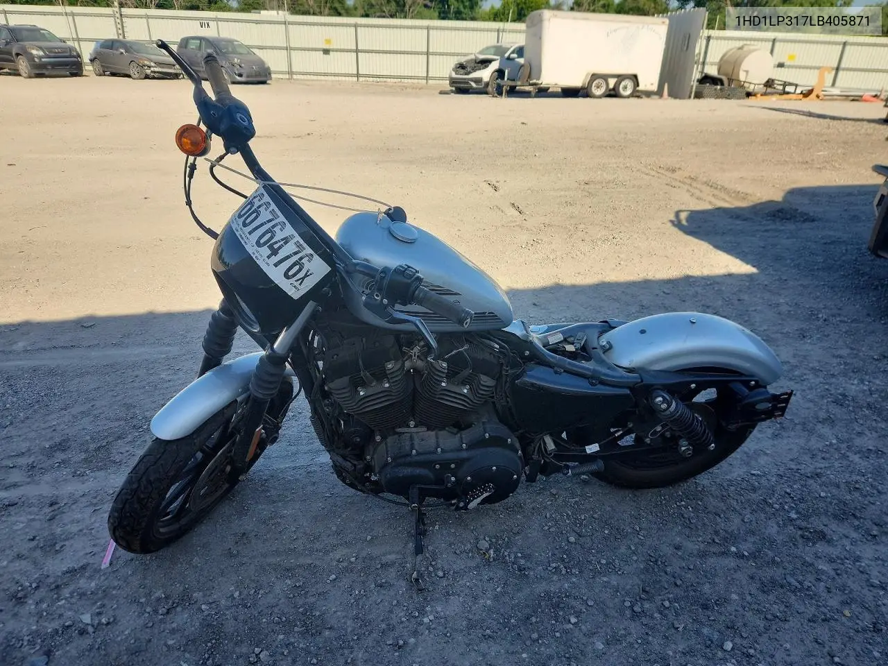 2020 Harley-Davidson Xl1200 Ns VIN: 1HD1LP317LB405871 Lot: 56676476