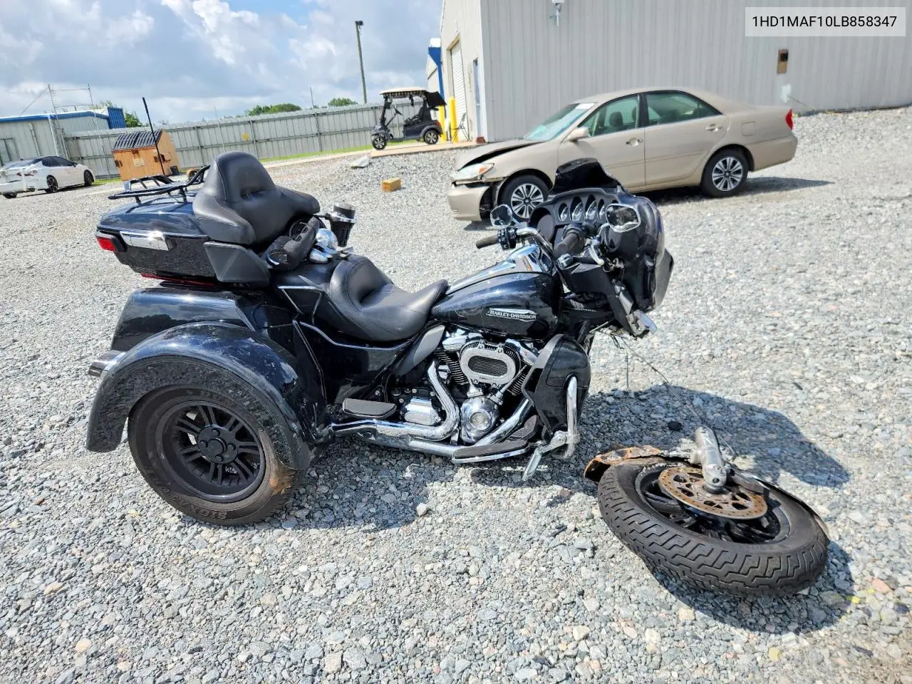 2020 Harley-Davidson Flhtcutg VIN: 1HD1MAF10LB858347 Lot: 58270856