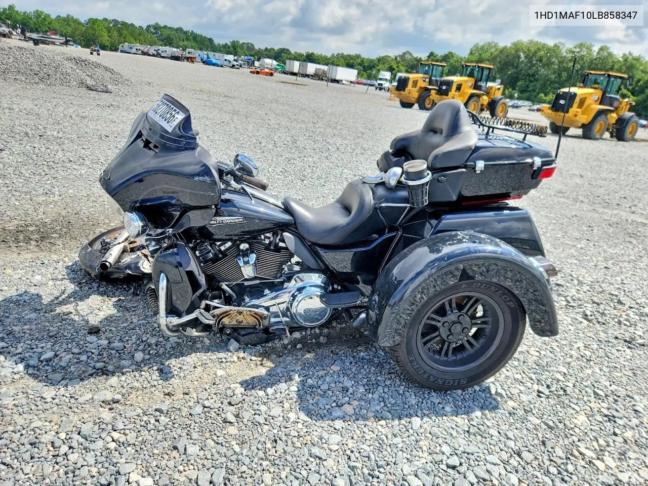 2020 Harley-Davidson Flhtcutg VIN: 1HD1MAF10LB858347 Lot: 58270856