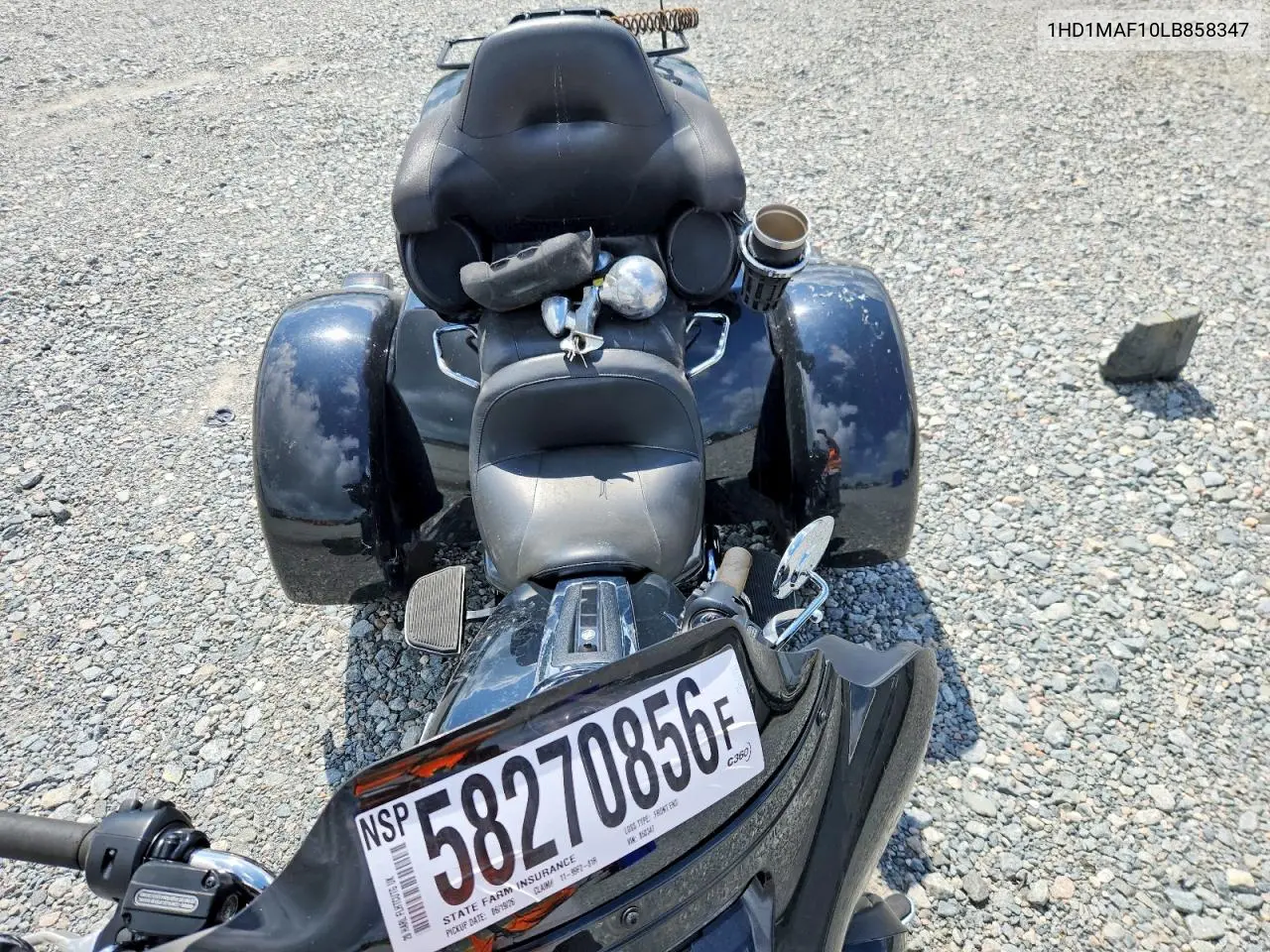 2020 Harley-Davidson Flhtcutg VIN: 1HD1MAF10LB858347 Lot: 58270856