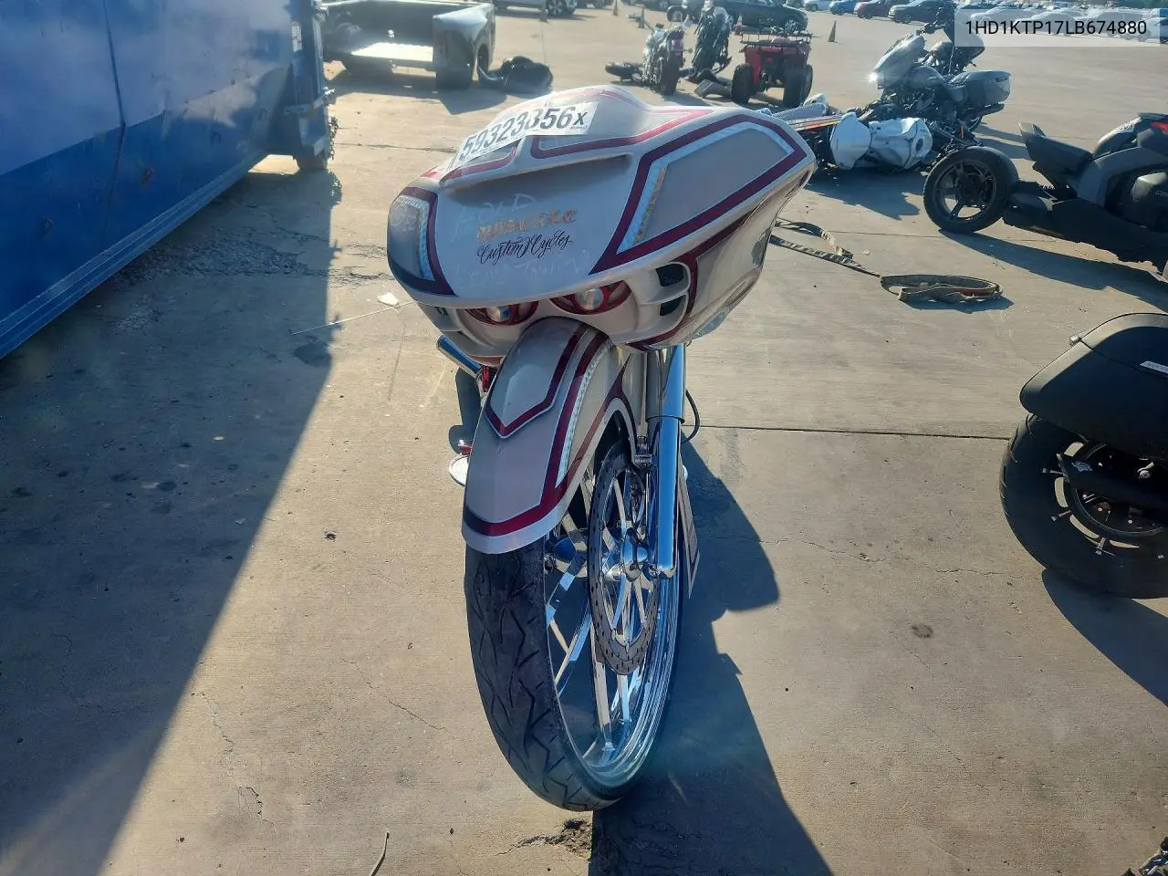 2020 Harley-Davidson Fltrxs VIN: 1HD1KTP17LB674880 Lot: 59323856