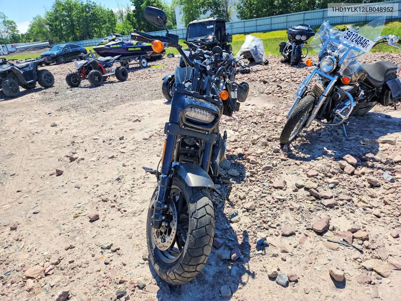 2020 Harley-Davidson Fxfbs VIN: 1HD1YLK12LB048952 Lot: 60196736