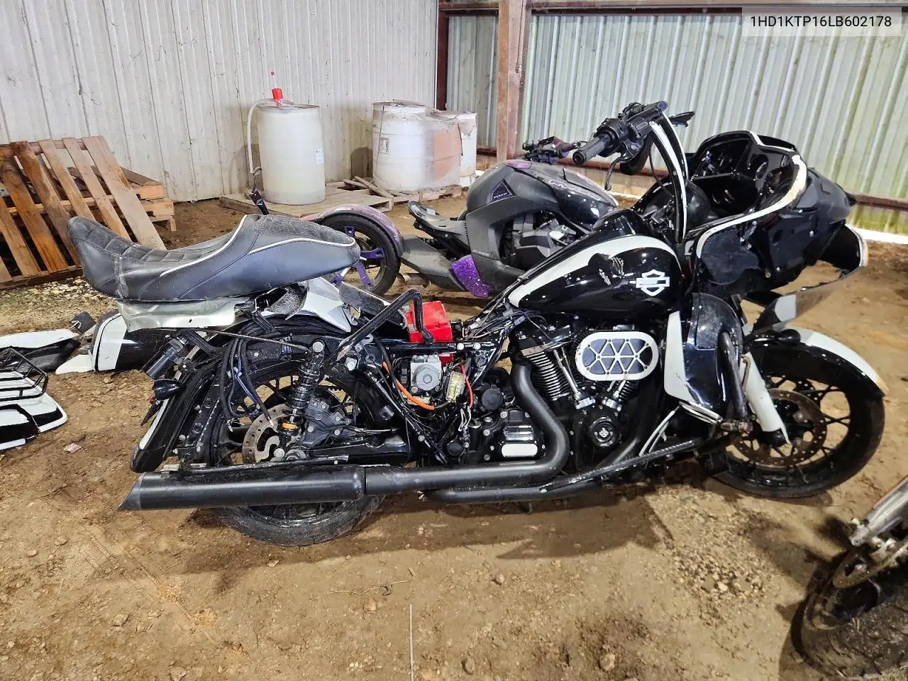 2020 Harley-Davidson Fltrxs VIN: 1HD1KTP16LB602178 Lot: 60837476