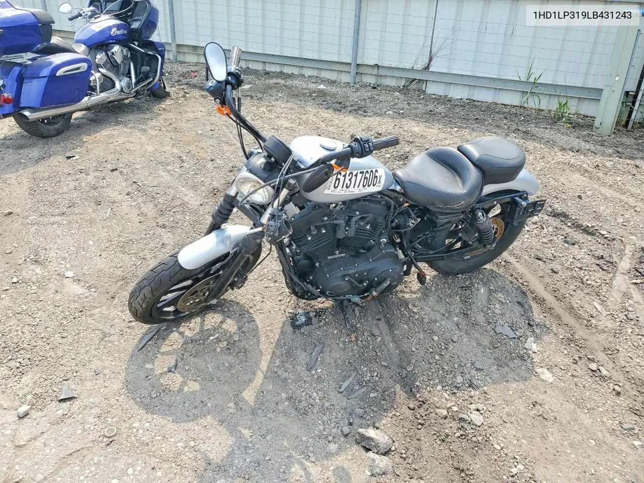 2020 Harley-Davidson Xl1200 Ns VIN: 1HD1LP319LB431243 Lot: 61317606