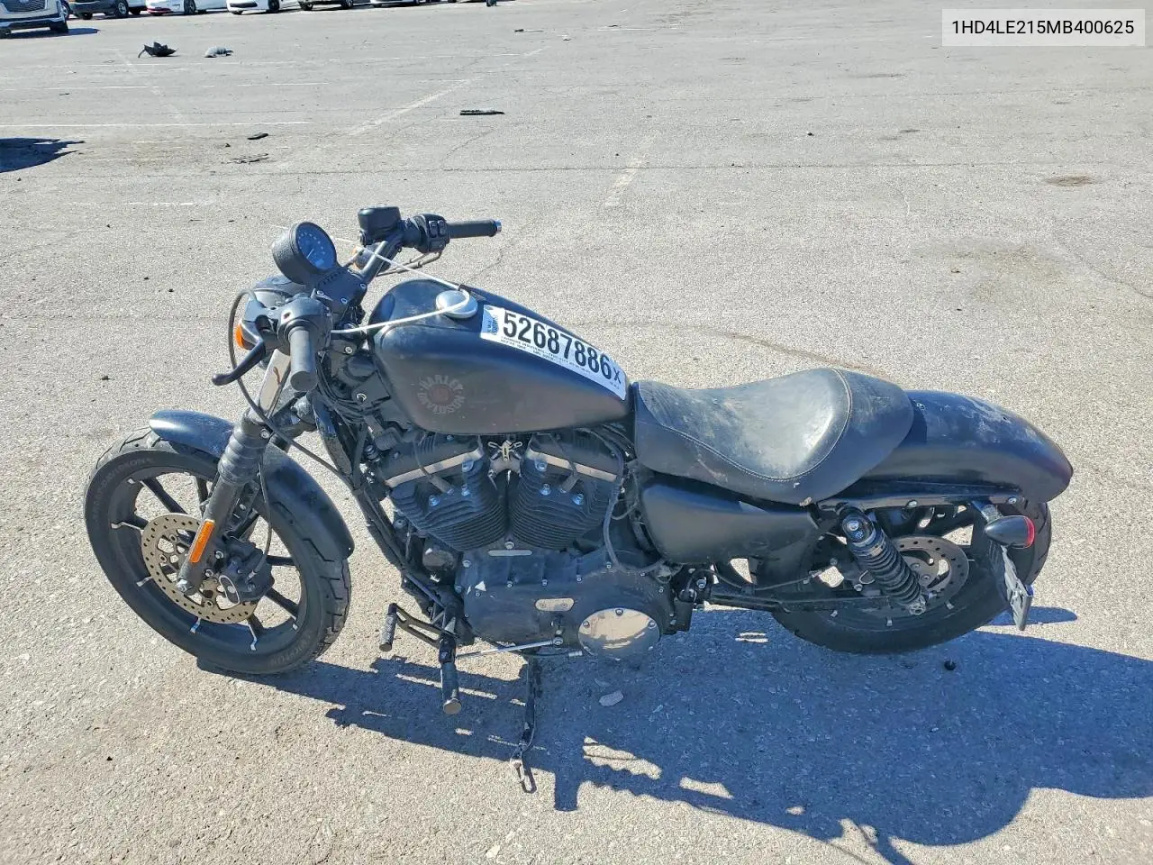 2021 Harley-Davidson Xl883 N VIN: 1HD4LE215MB400625 Lot: 52687886