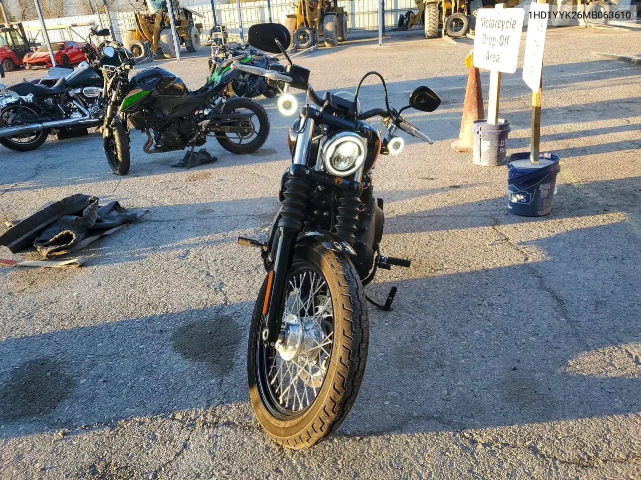 2021 Harley-Davidson Fxbbs VIN: 1HD1YYK26MB063610 Lot: 52948426