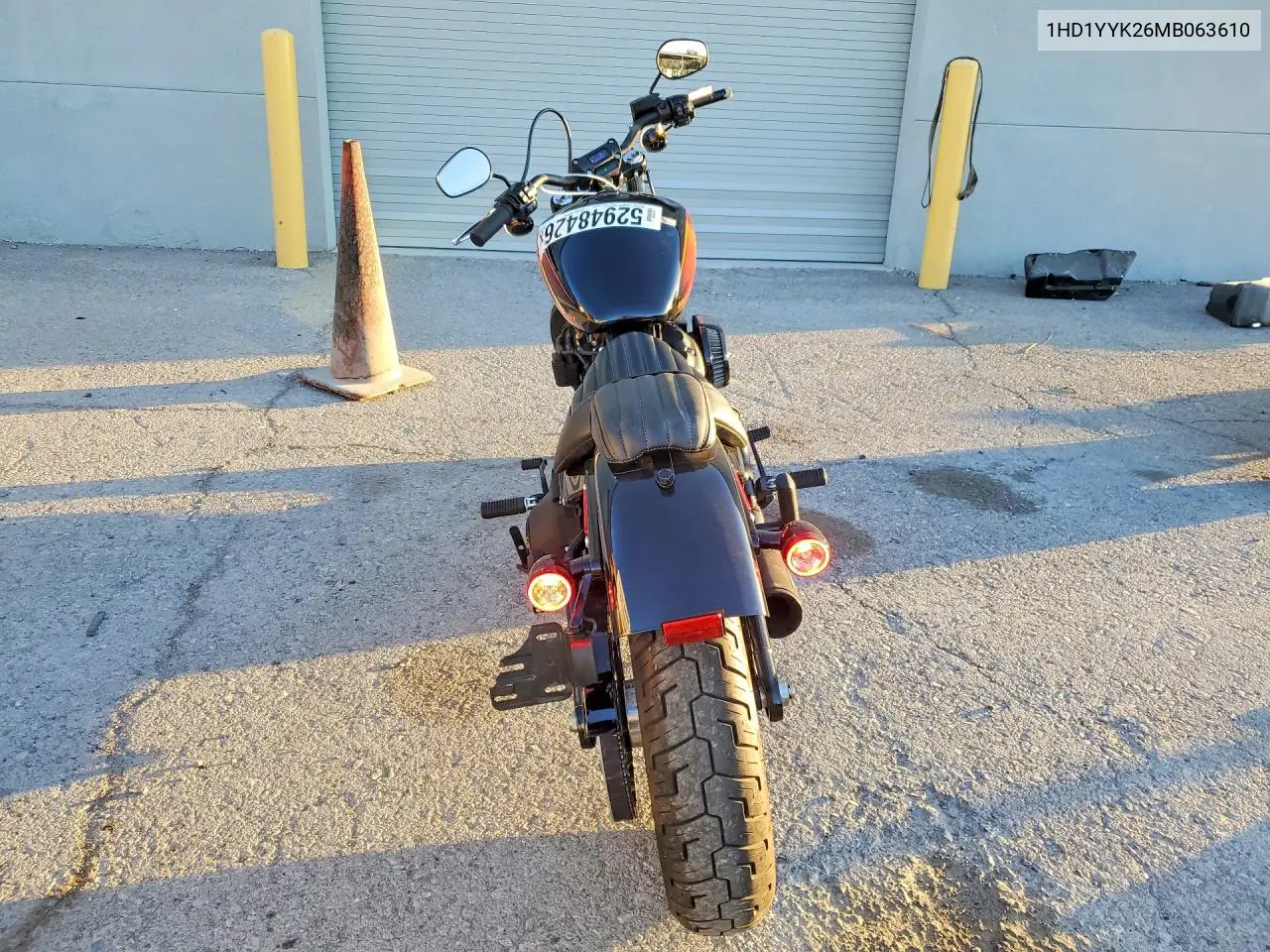 2021 Harley-Davidson Fxbbs VIN: 1HD1YYK26MB063610 Lot: 52948426
