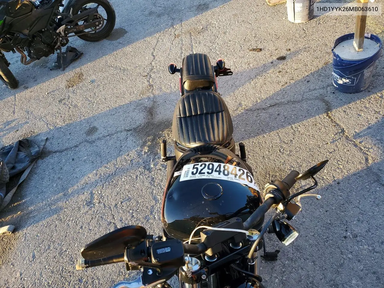 2021 Harley-Davidson Fxbbs VIN: 1HD1YYK26MB063610 Lot: 52948426