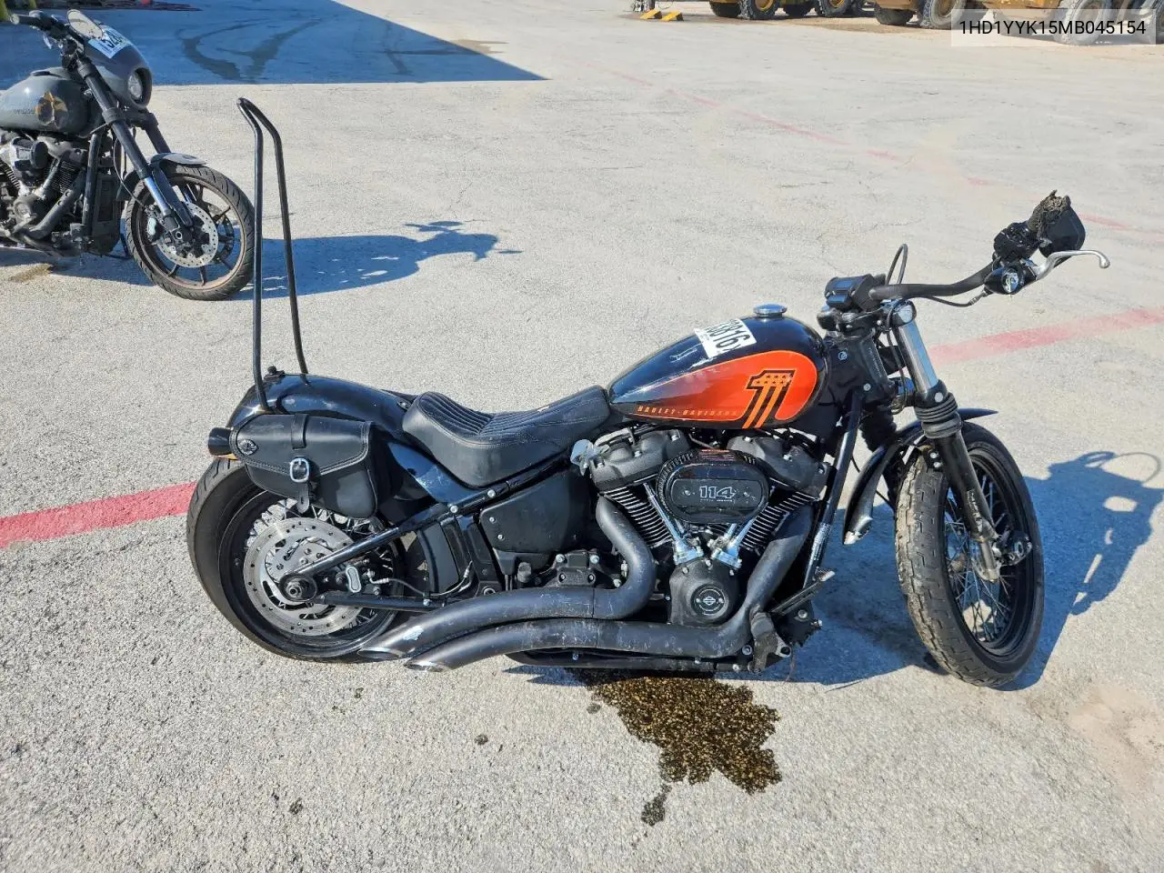 2021 Harley-Davidson Fxbbs VIN: 1HD1YYK15MB045154 Lot: 53733816