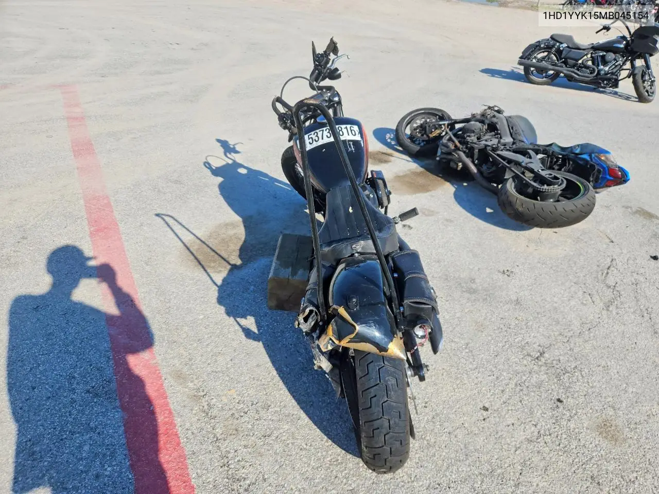 2021 Harley-Davidson Fxbbs VIN: 1HD1YYK15MB045154 Lot: 53733816