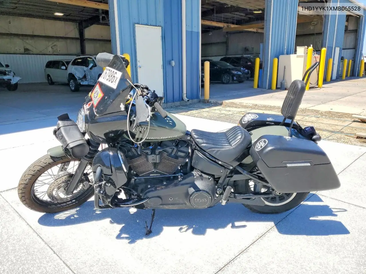 2021 Harley-Davidson Fxbbs VIN: 1HD1YYK1XMB065528 Lot: 53767986