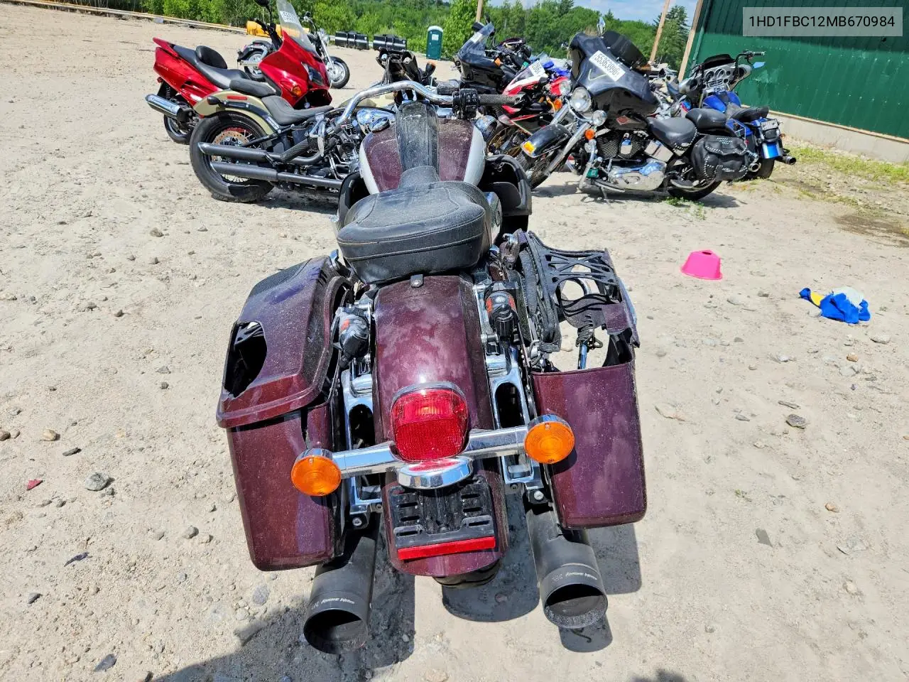 2021 Harley-Davidson Flhr VIN: 1HD1FBC12MB670984 Lot: 57045066