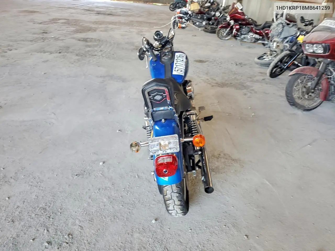 2021 Harley-Davidson Flhxs VIN: 1HD1KRP18MB641259 Lot: 57171216