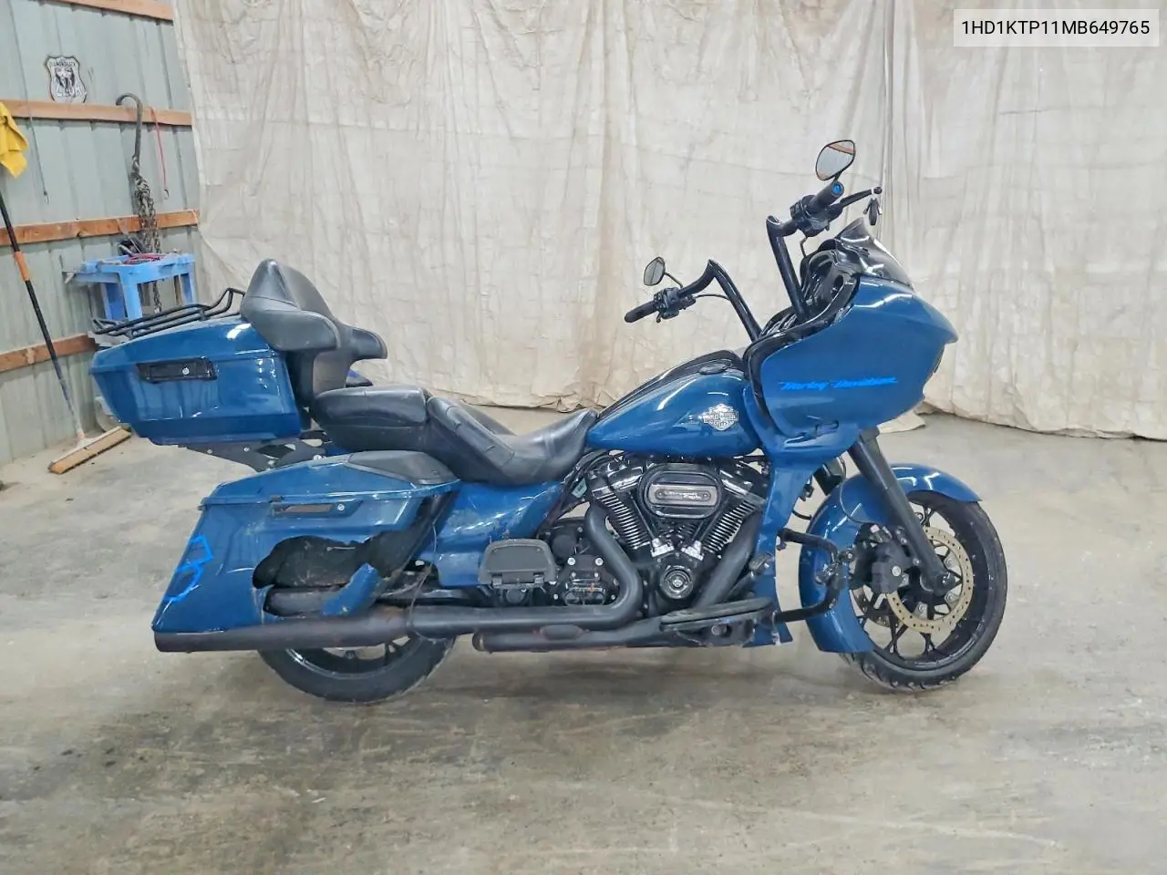 2021 Harley-Davidson Fltrxs VIN: 1HD1KTP11MB649765 Lot: 57491946