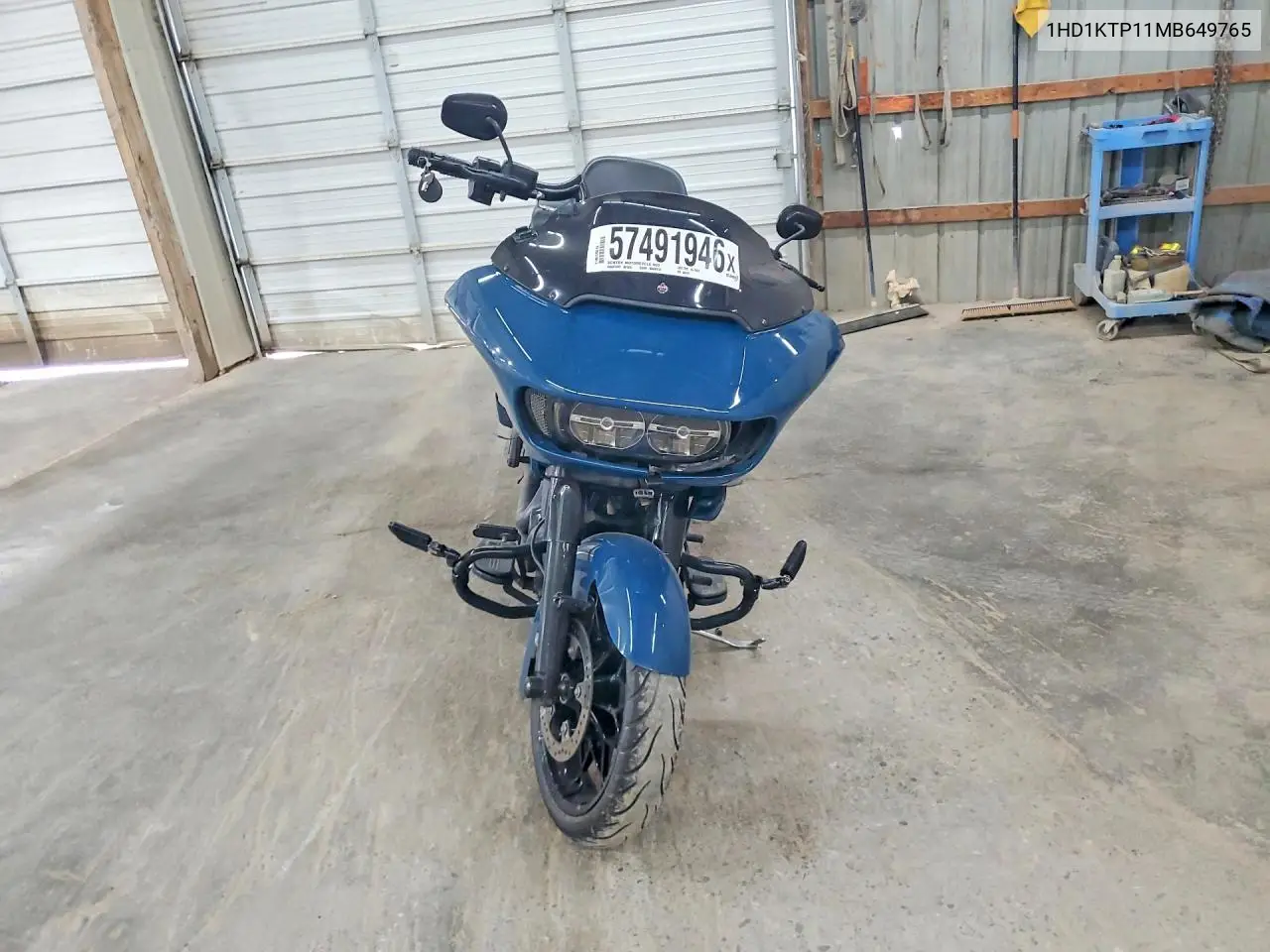 2021 Harley-Davidson Fltrxs VIN: 1HD1KTP11MB649765 Lot: 57491946