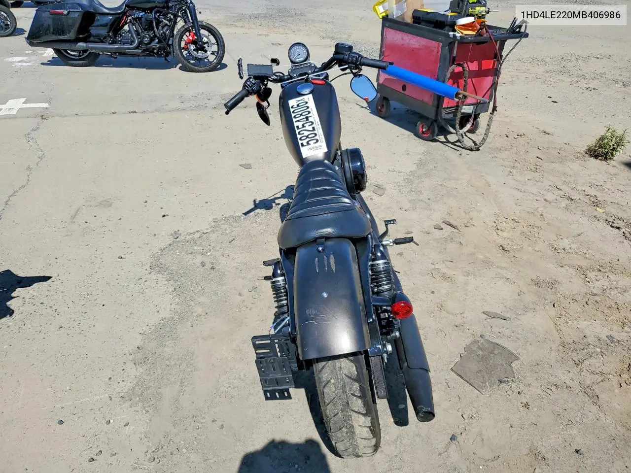 2021 Harley-Davidson Xl883 N VIN: 1HD4LE220MB406986 Lot: 58254806