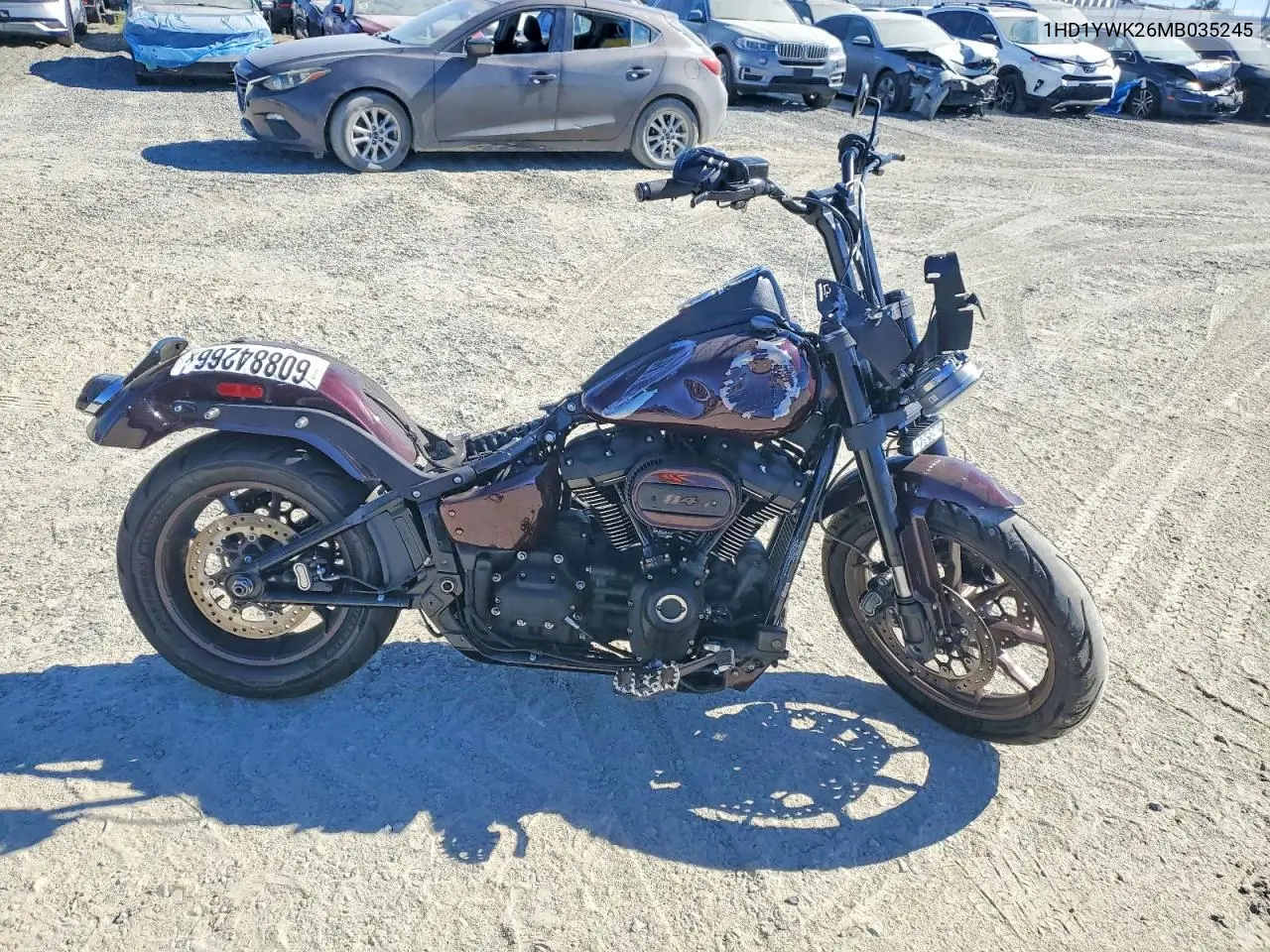 2021 Harley-Davidson Fxlrs VIN: 1HD1YWK26MB035245 Lot: 60884266