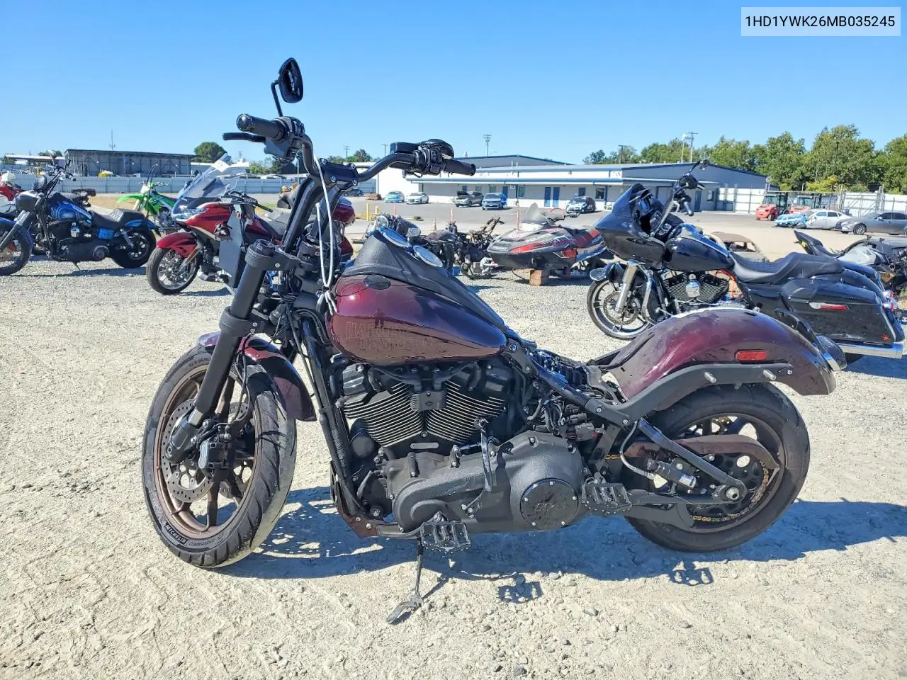 2021 Harley-Davidson Fxlrs VIN: 1HD1YWK26MB035245 Lot: 60884266