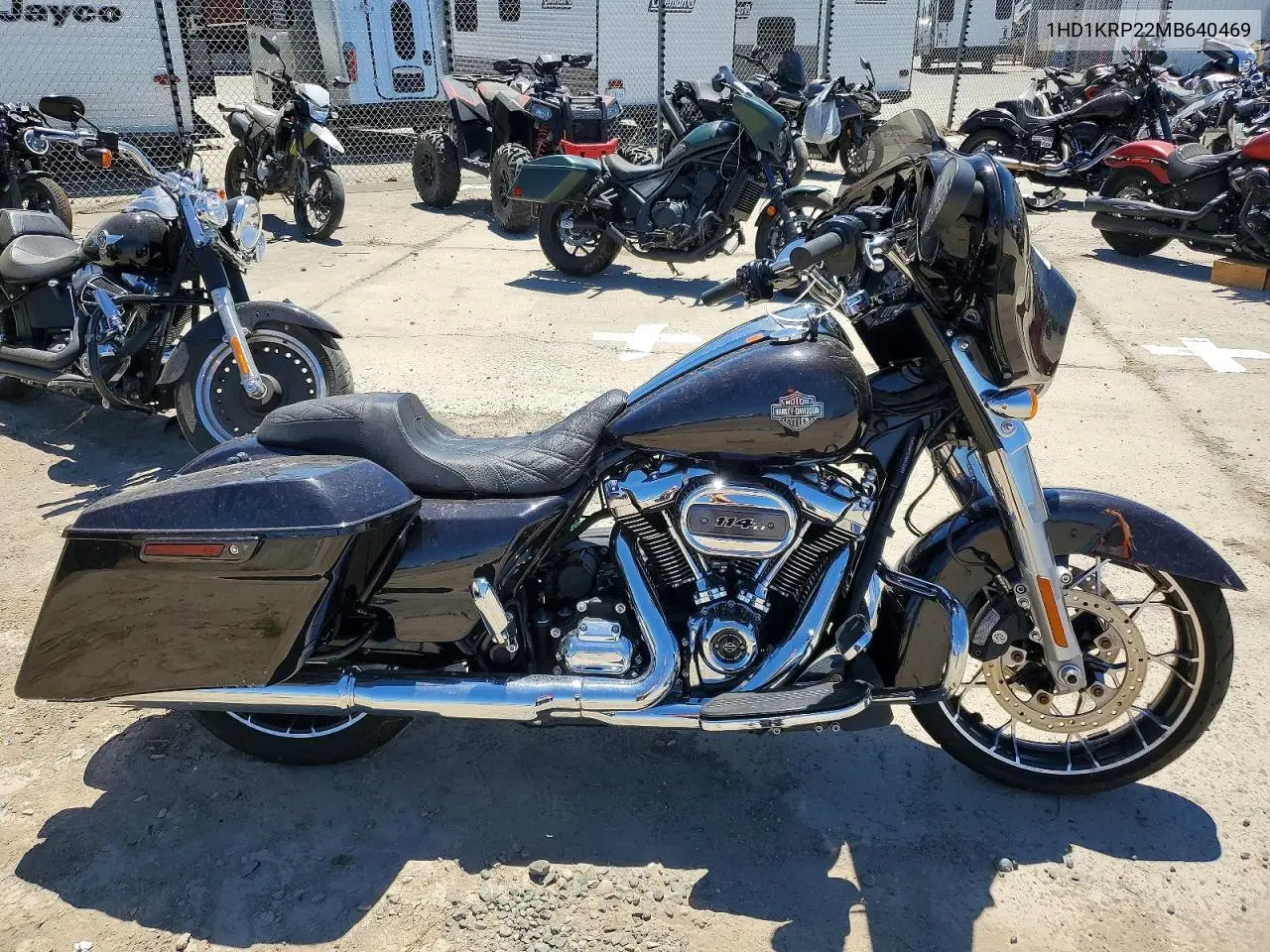 2021 Harley-Davidson Flhxs VIN: 1HD1KRP22MB640469 Lot: 61411006