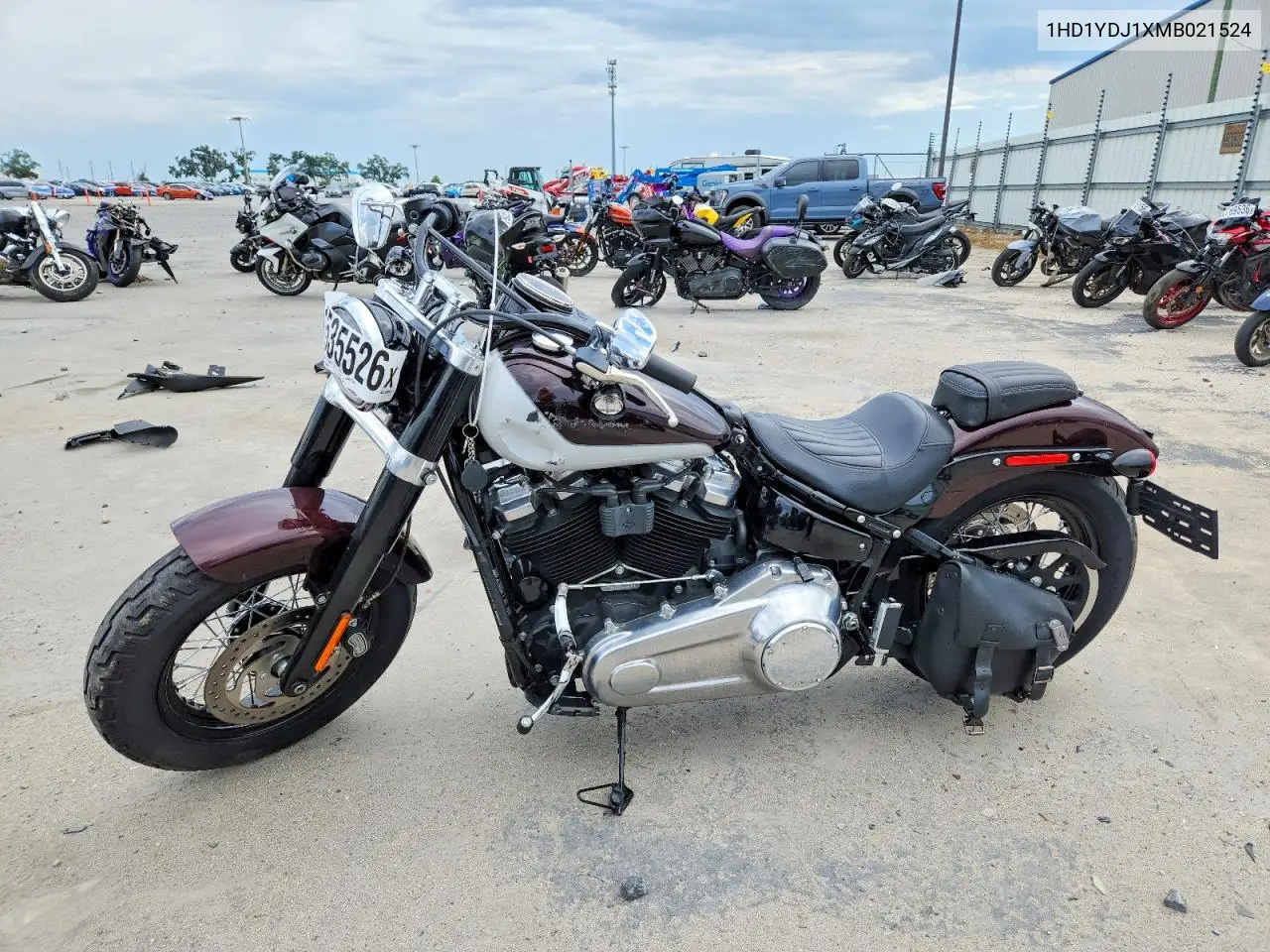 2021 Harley-Davidson Flsl VIN: 1HD1YDJ1XMB021524 Lot: 61535526