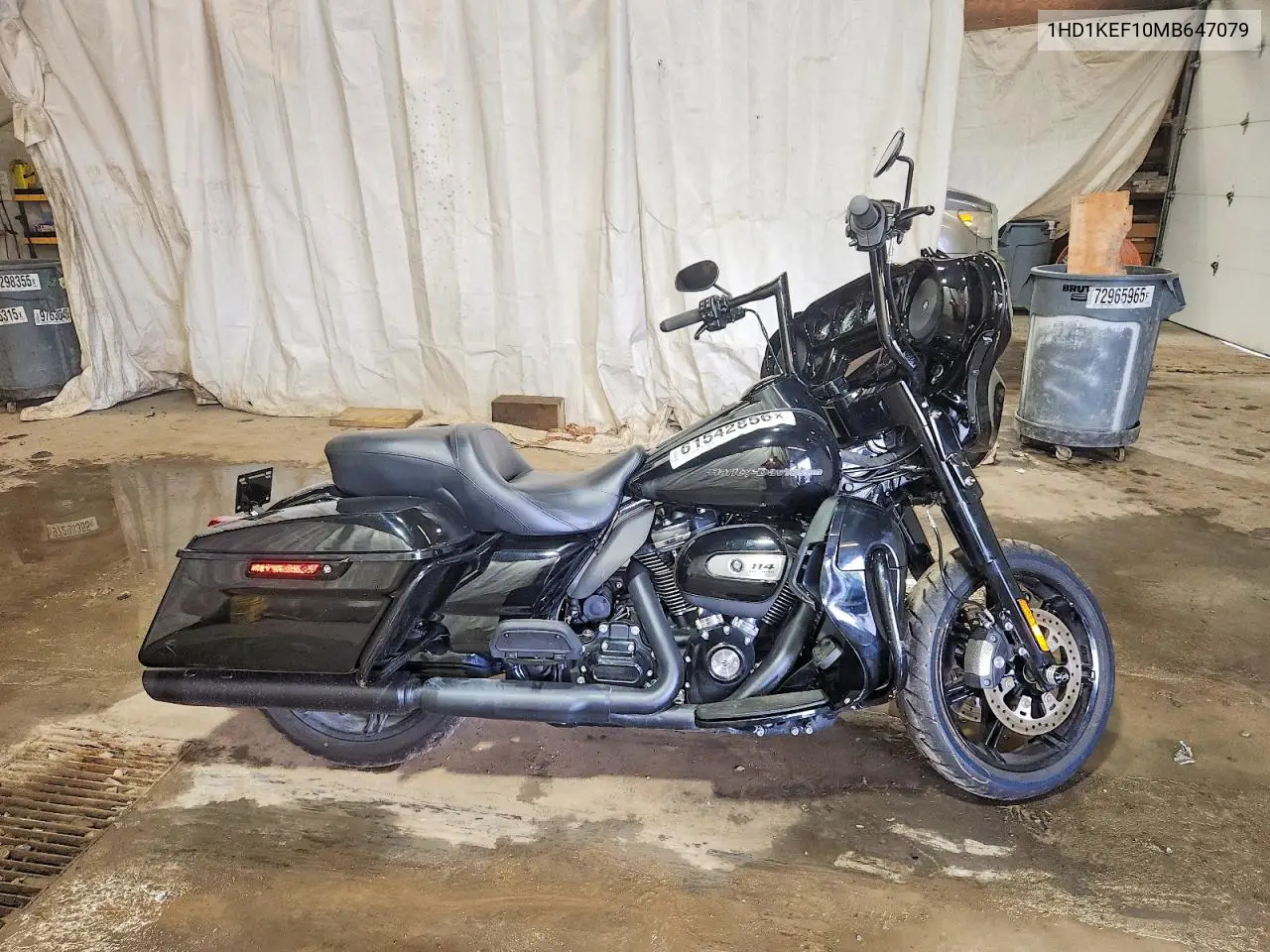 2021 Harley-Davidson Flhtk VIN: 1HD1KEF10MB647079 Lot: 61542856