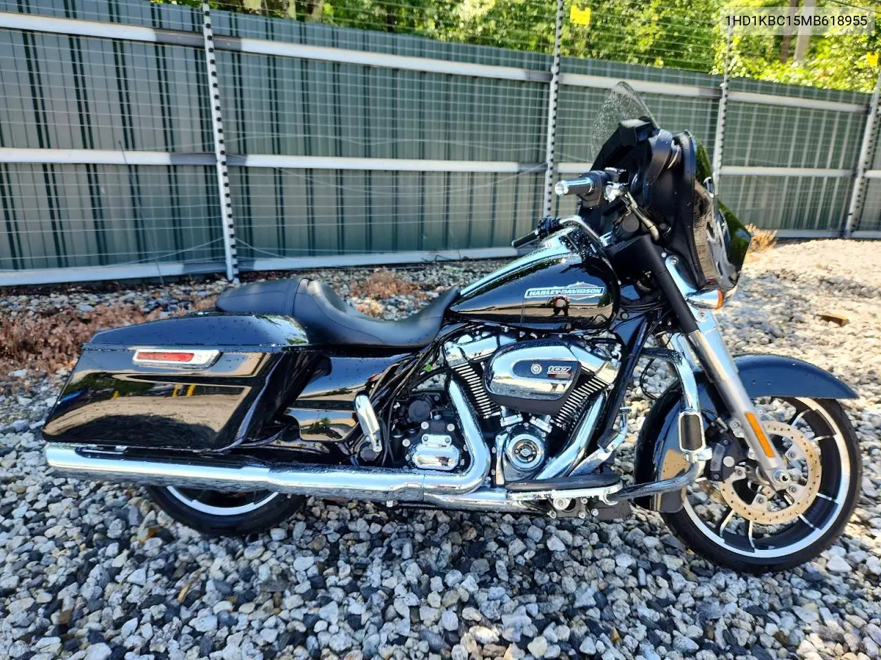 2021 Harley-Davidson Flhx VIN: 1HD1KBC15MB618955 Lot: 61851426