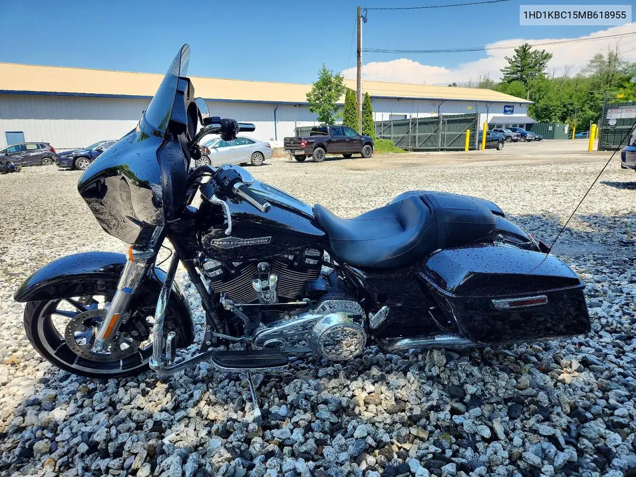 2021 Harley-Davidson Flhx VIN: 1HD1KBC15MB618955 Lot: 61851426