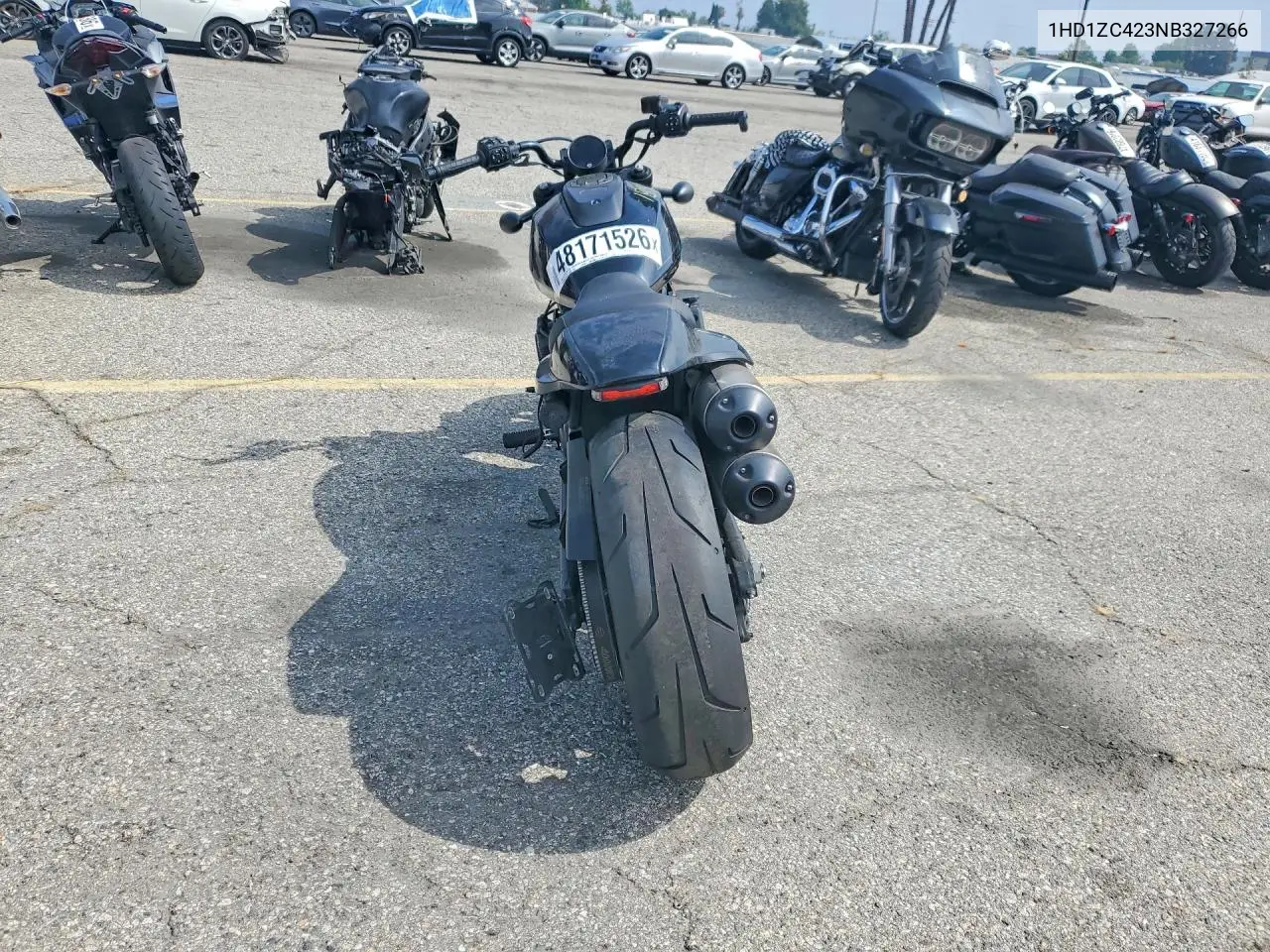 2022 Harley-Davidson Rh1250 S VIN: 1HD1ZC423NB327266 Lot: 48171526