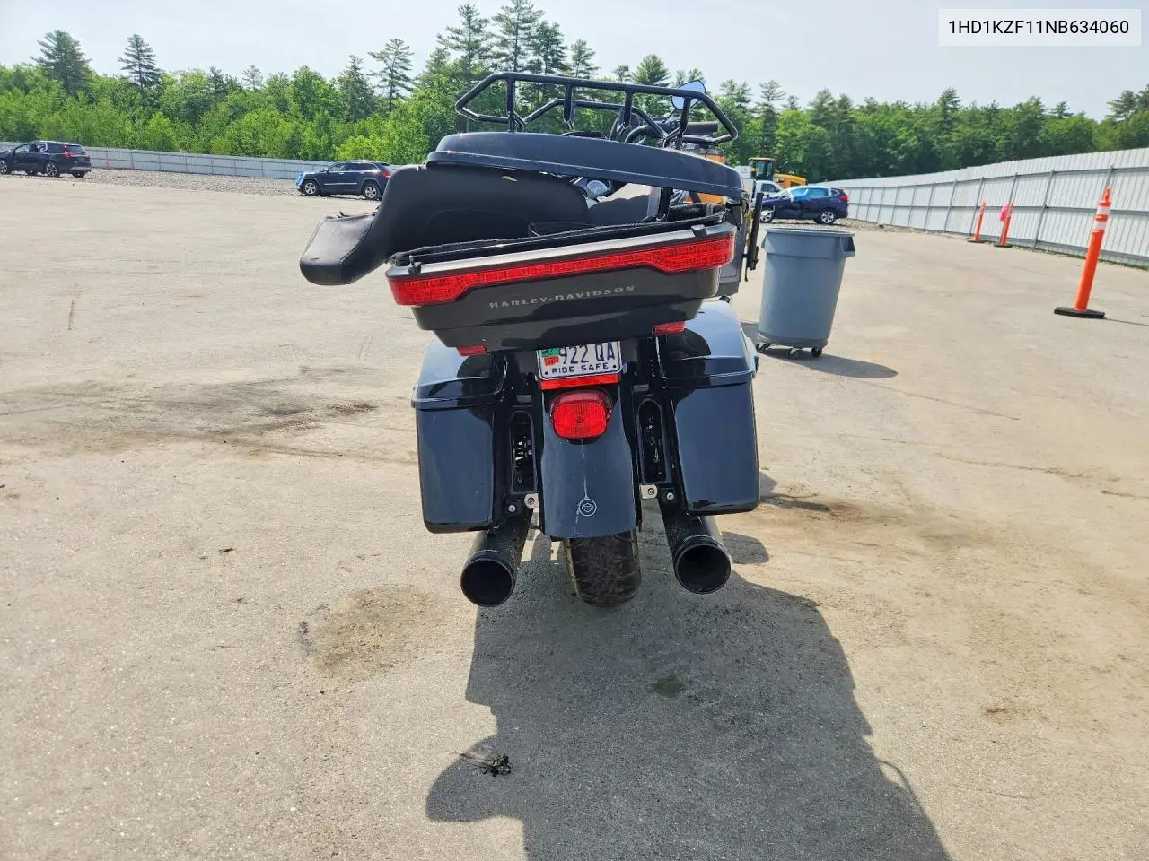 2022 Harley-Davidson Fltrk VIN: 1HD1KZF11NB634060 Lot: 56839046