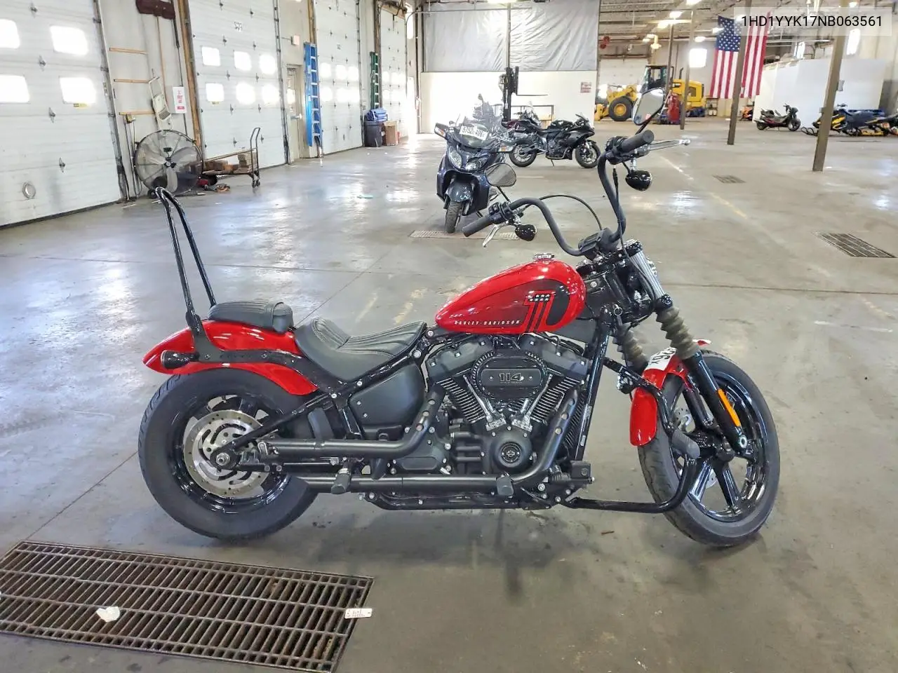 2022 Harley-Davidson Fxbbs VIN: 1HD1YYK17NB063561 Lot: 57198926