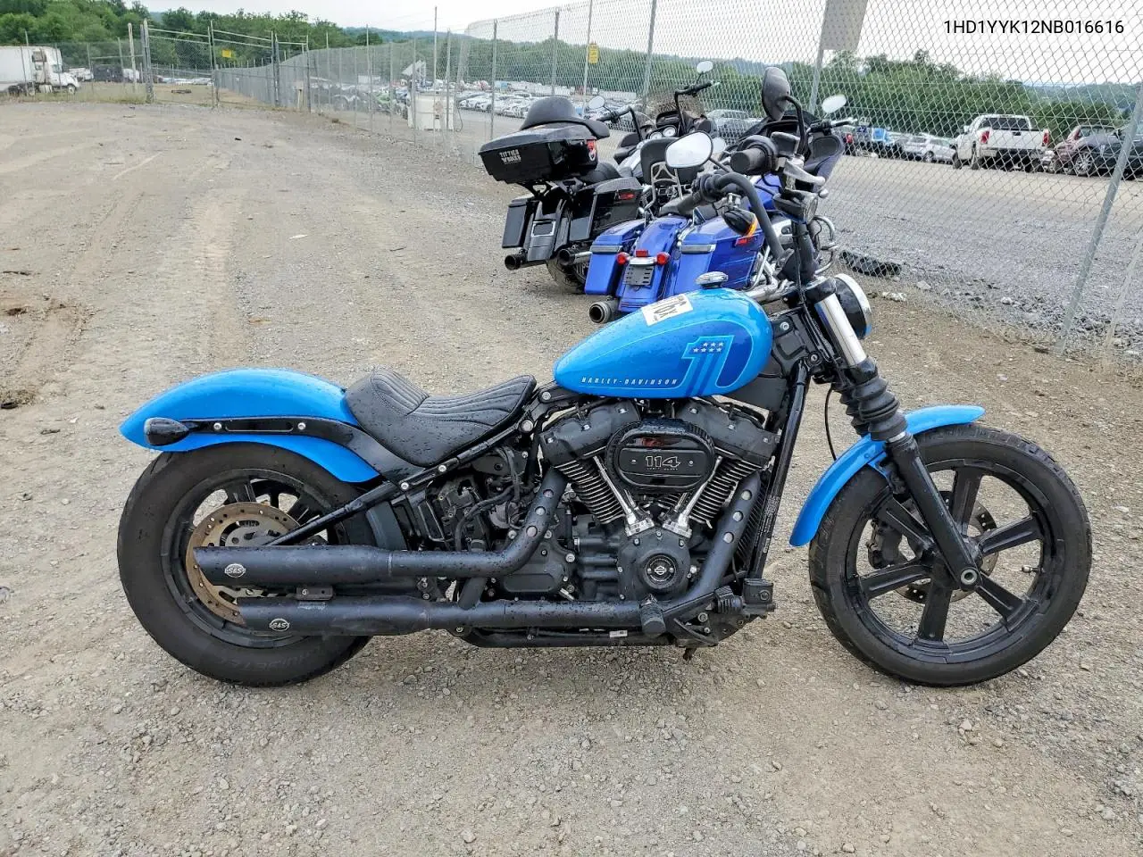 2022 Harley-Davidson Fxbbs VIN: 1HD1YYK12NB016616 Lot: 57504776