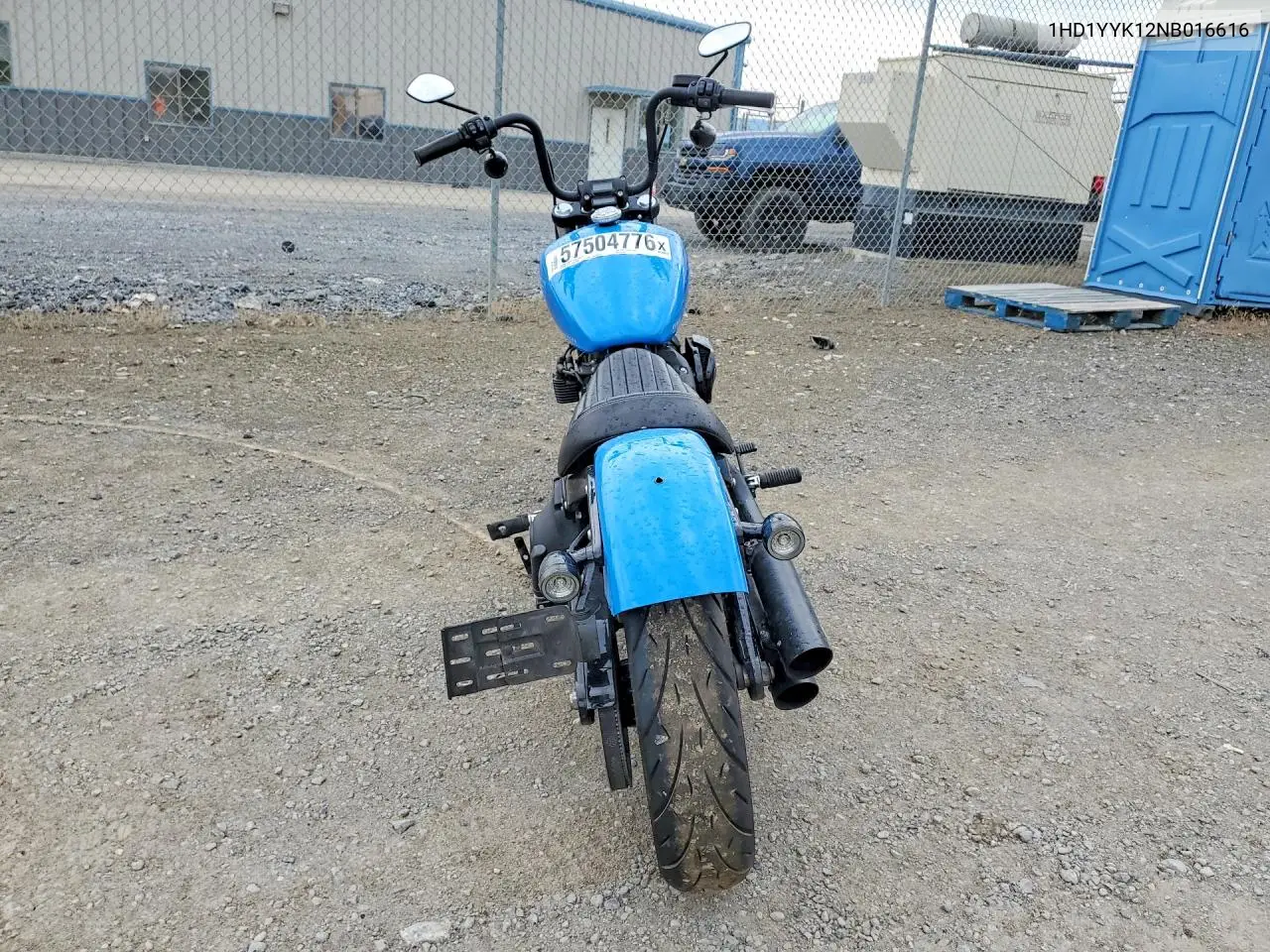 2022 Harley-Davidson Fxbbs VIN: 1HD1YYK12NB016616 Lot: 57504776