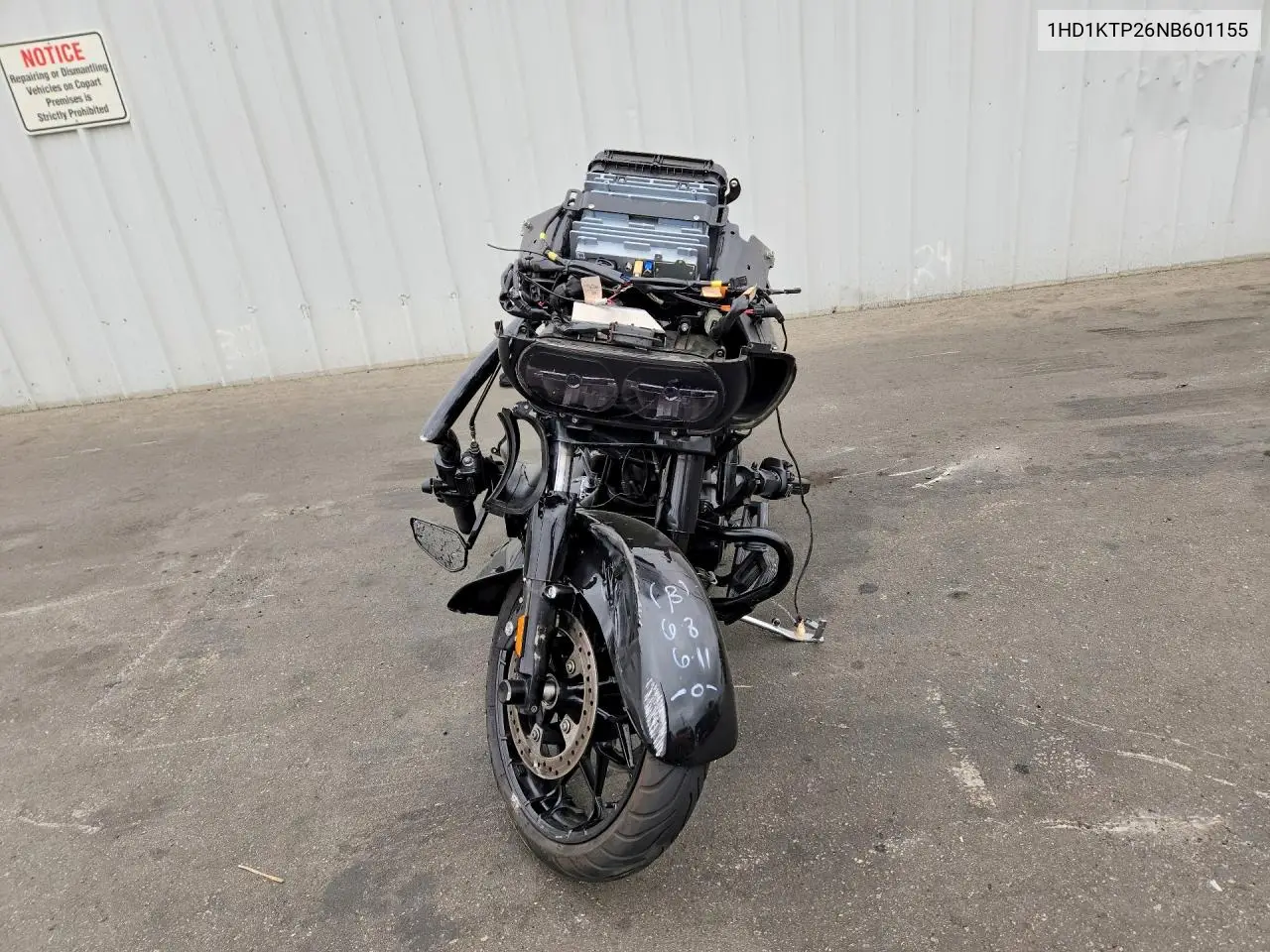 2022 Harley-Davidson Fltrxs VIN: 1HD1KTP26NB601155 Lot: 57944896