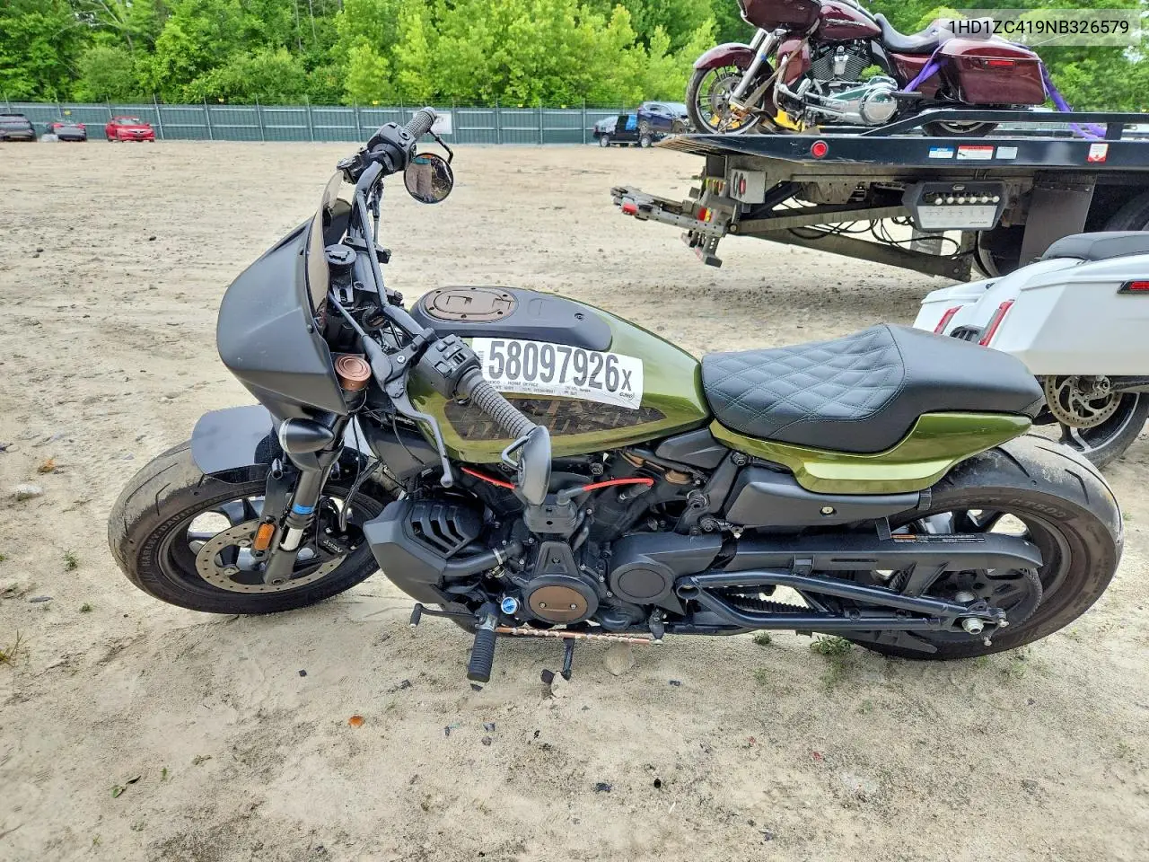 2022 Harley-Davidson Rh1250 S VIN: 1HD1ZC419NB326579 Lot: 58097926