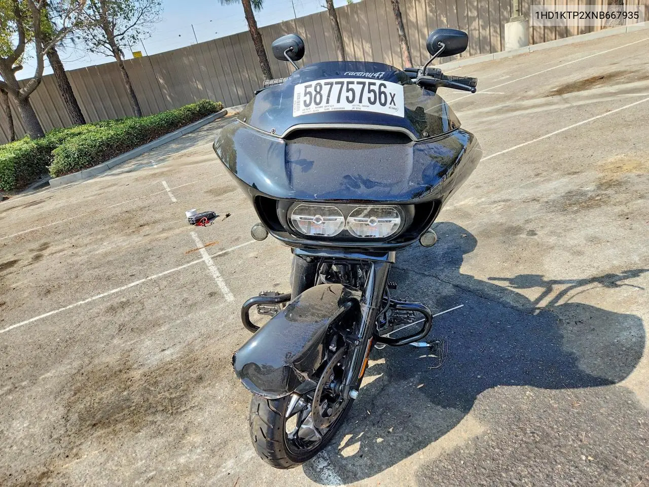 2022 Harley-Davidson Fltrxs VIN: 1HD1KTP2XNB667935 Lot: 58775756