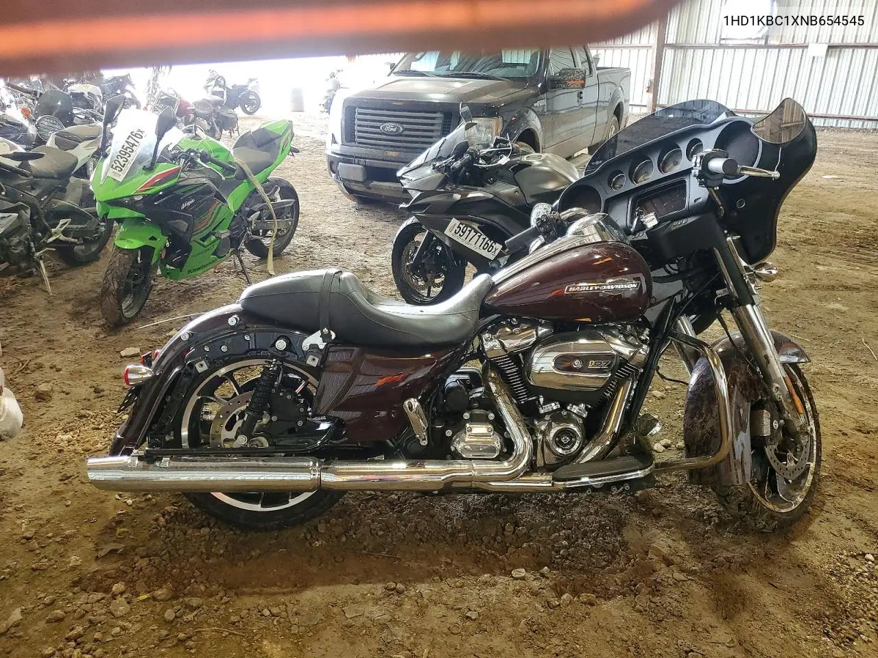 2022 Harley-Davidson Flhx VIN: 1HD1KBC1XNB654545 Lot: 59168196