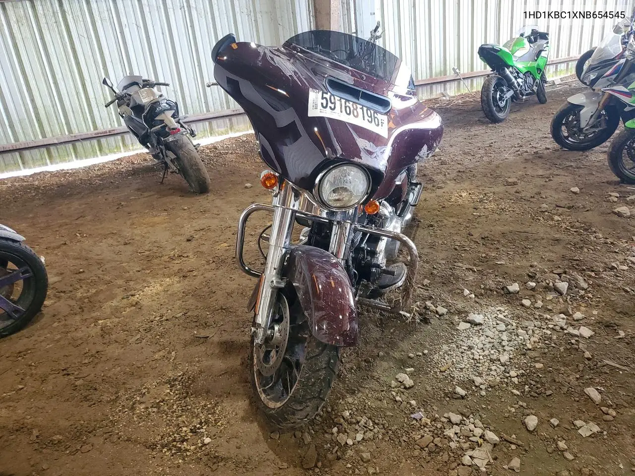 2022 Harley-Davidson Flhx VIN: 1HD1KBC1XNB654545 Lot: 59168196