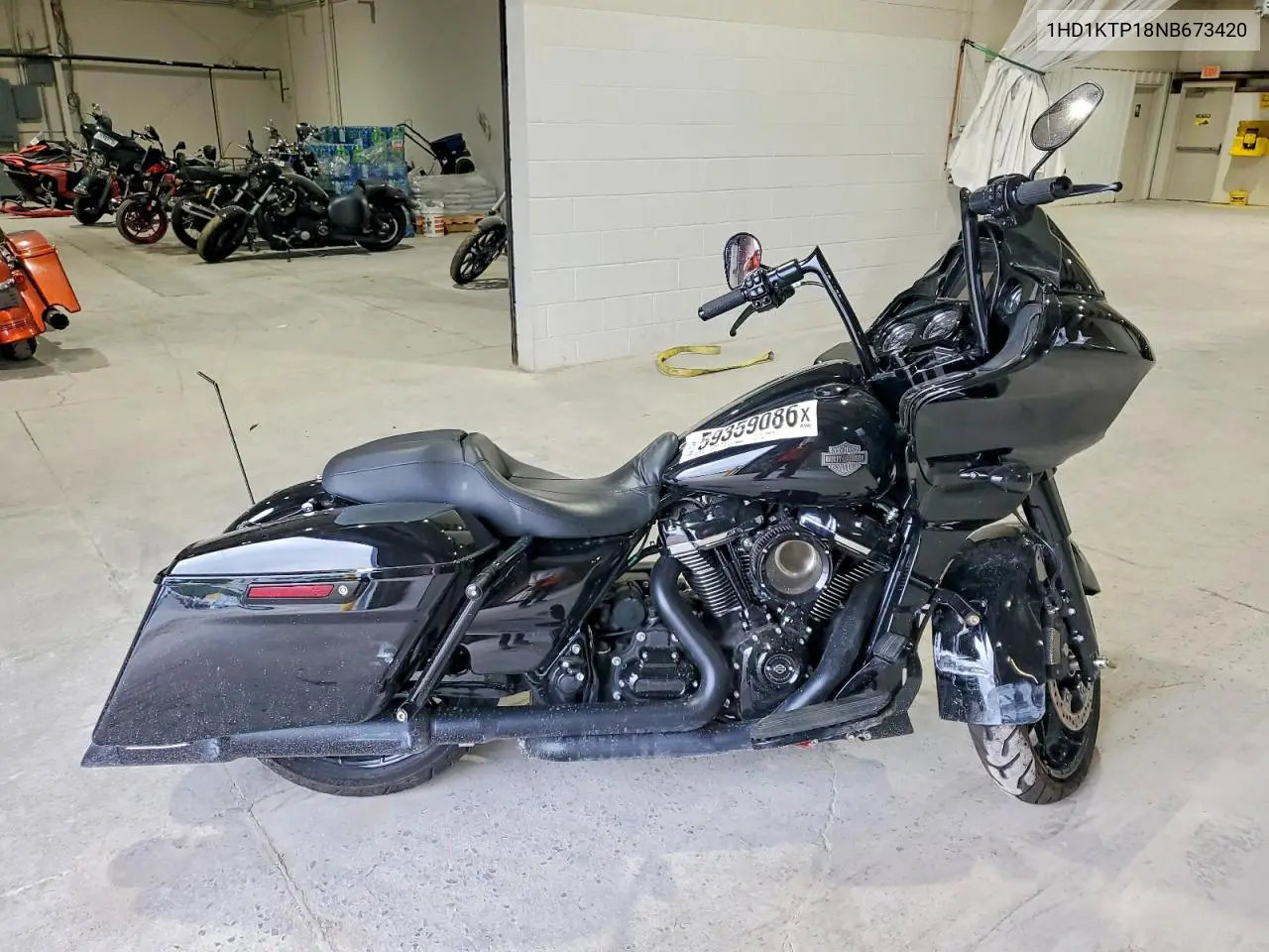 2022 Harley-Davidson Fltrxs VIN: 1HD1KTP18NB673420 Lot: 59359086