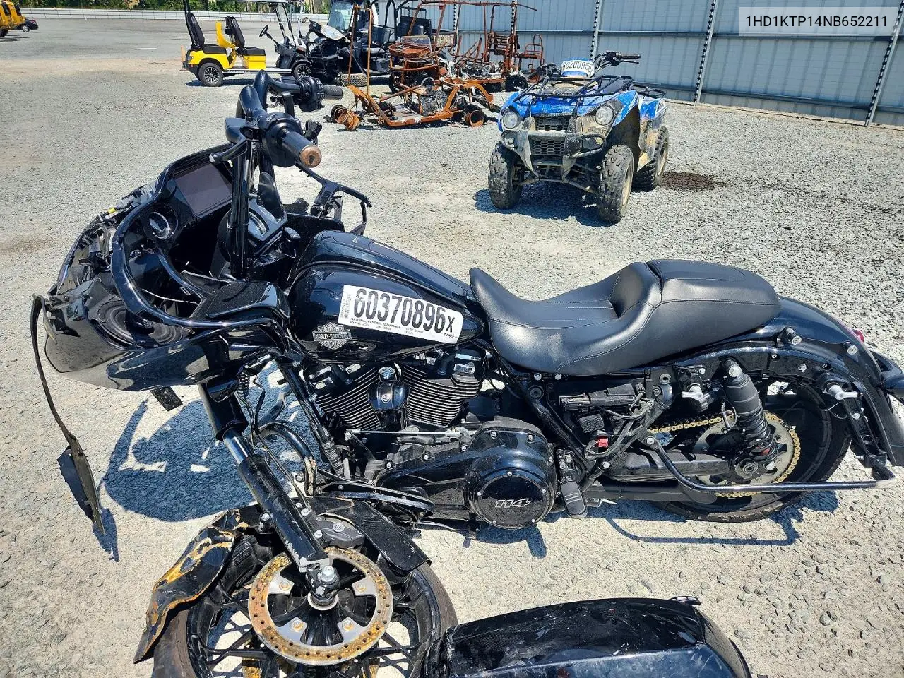 2022 Harley-Davidson Fltrxs VIN: 1HD1KTP14NB652211 Lot: 60370896