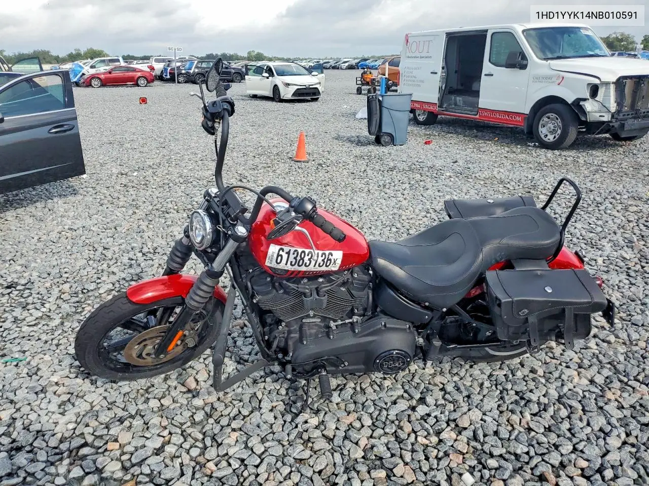 2022 Harley-Davidson Fxbbs VIN: 1HD1YYK14NB010591 Lot: 61383136