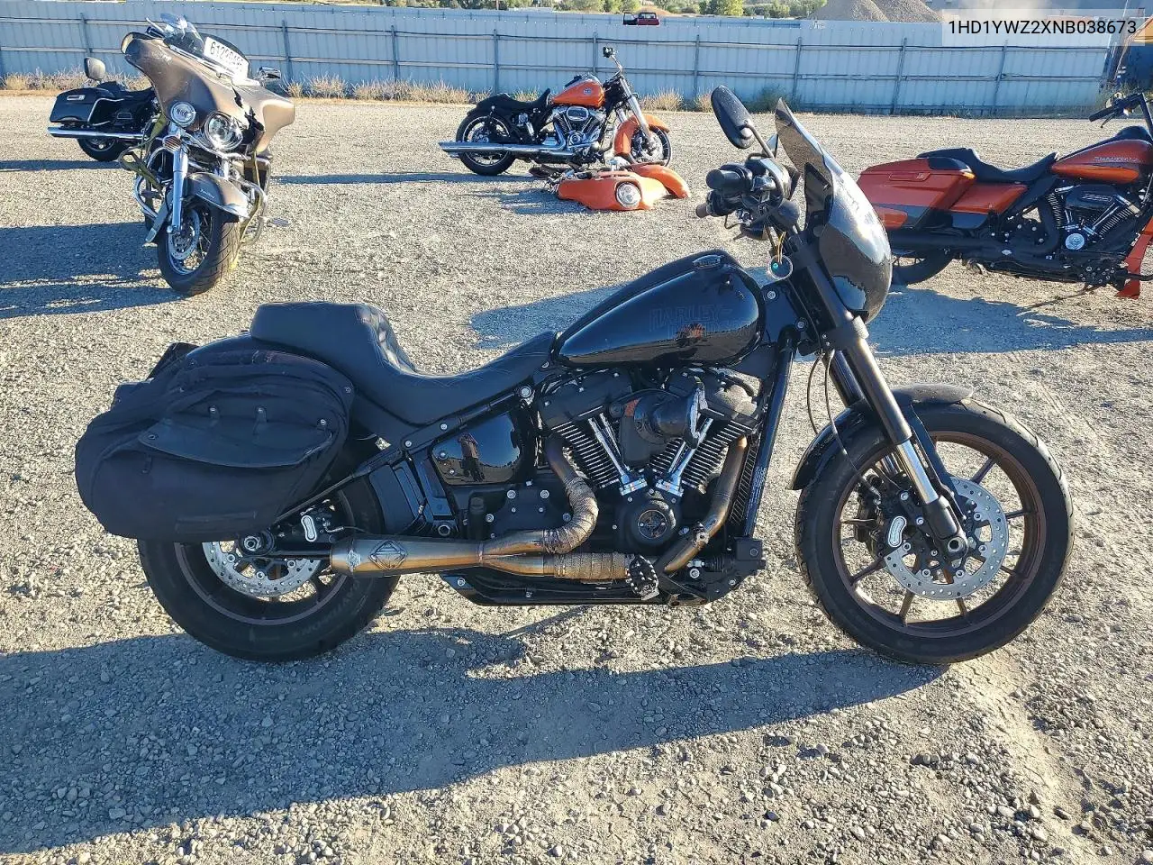 2022 Harley-Davidson Fxlrs VIN: 1HD1YWZ2XNB038673 Lot: 61574526