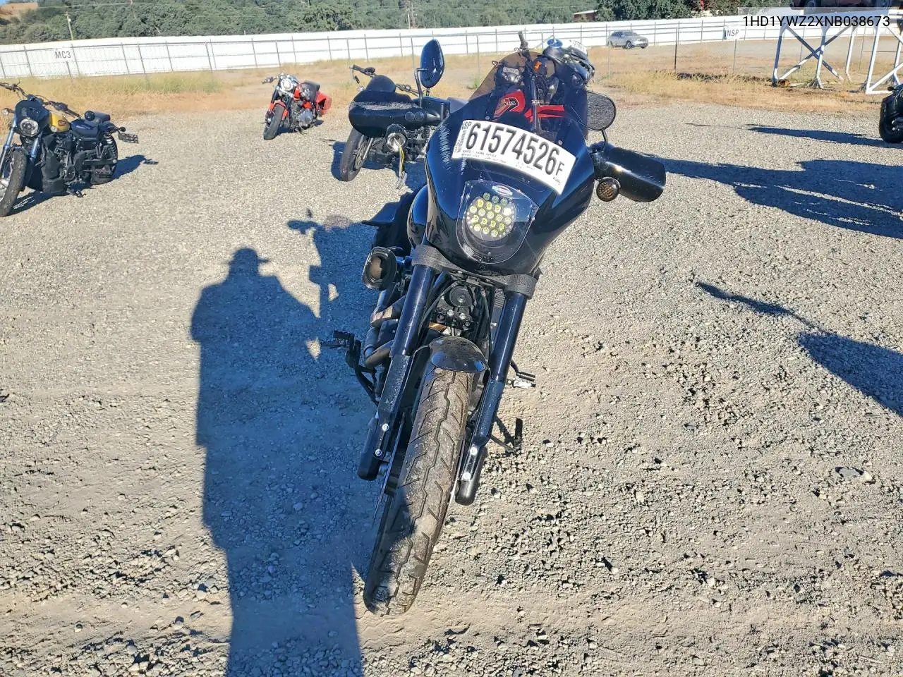2022 Harley-Davidson Fxlrs VIN: 1HD1YWZ2XNB038673 Lot: 61574526