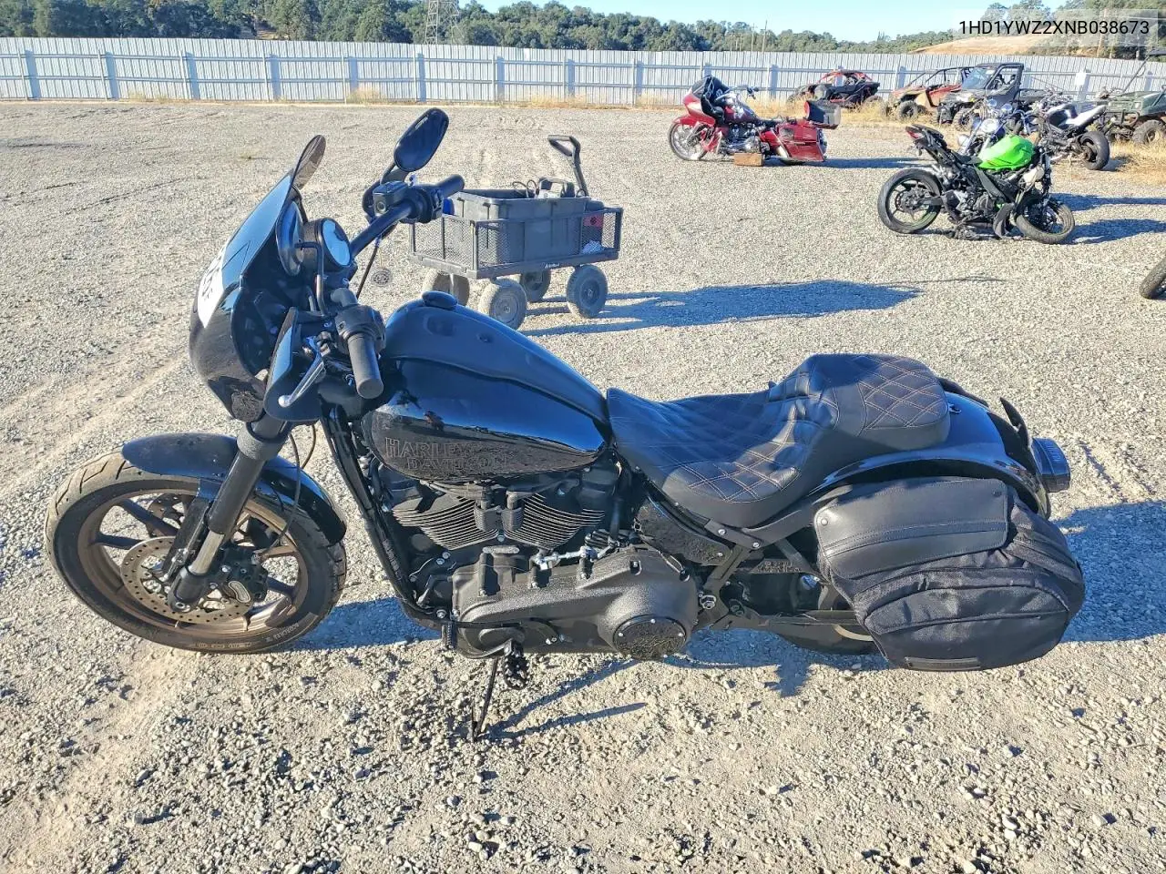 2022 Harley-Davidson Fxlrs VIN: 1HD1YWZ2XNB038673 Lot: 61574526