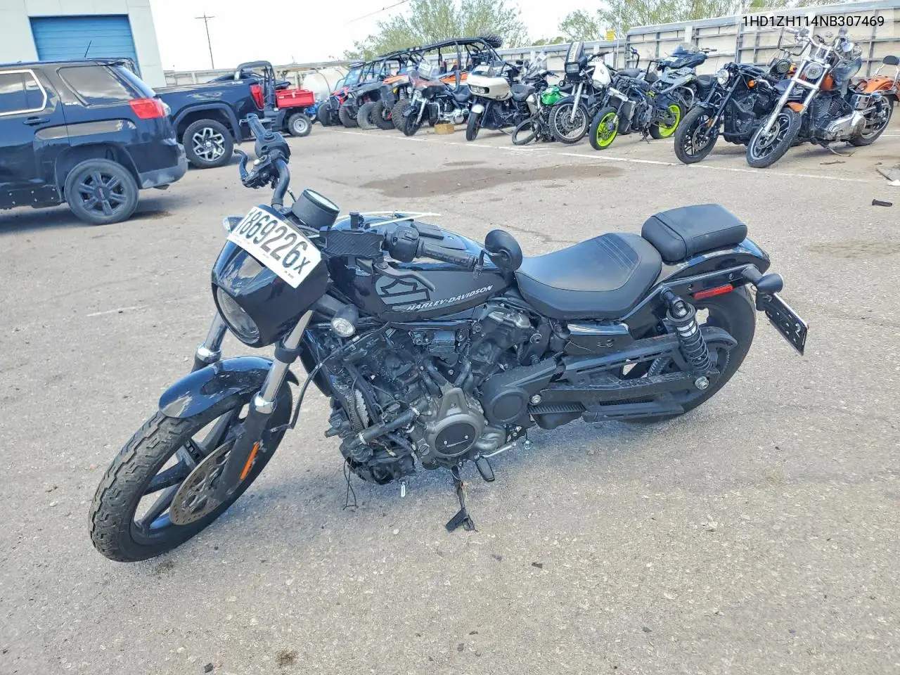 2022 Harley-Davidson Rh975 VIN: 1HD1ZH114NB307469 Lot: 61869226