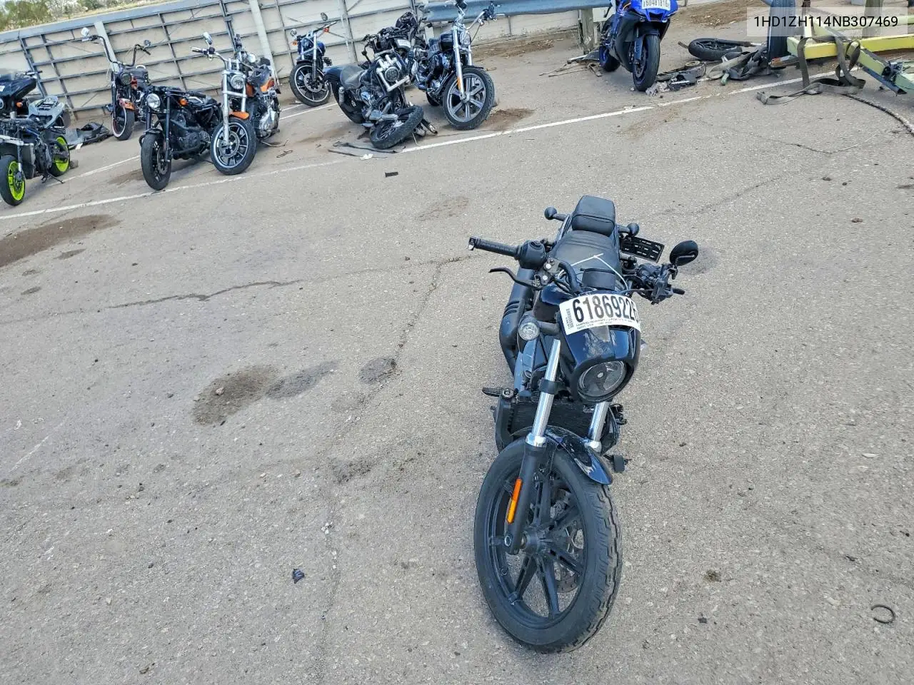 2022 Harley-Davidson Rh975 VIN: 1HD1ZH114NB307469 Lot: 61869226