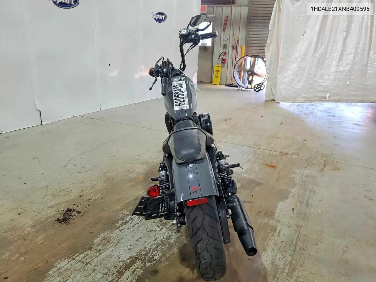 2022 Harley-Davidson Xl883 N VIN: 1HD4LE21XNB409595 Lot: 62058486