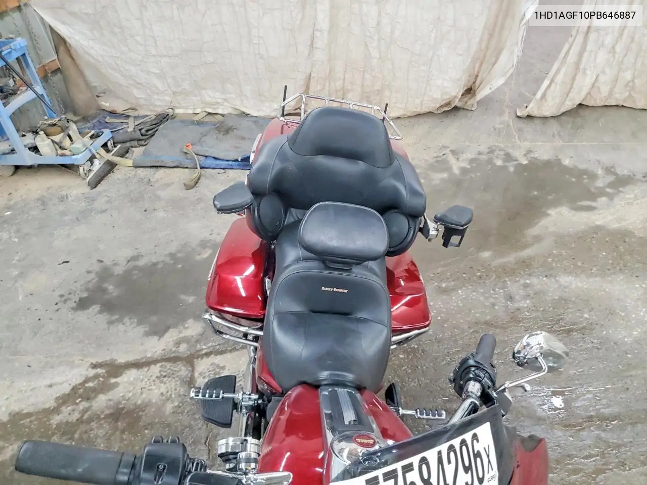 2023 Harley-Davidson Flhtkanv VIN: 1HD1AGF10PB646887 Lot: 57584296