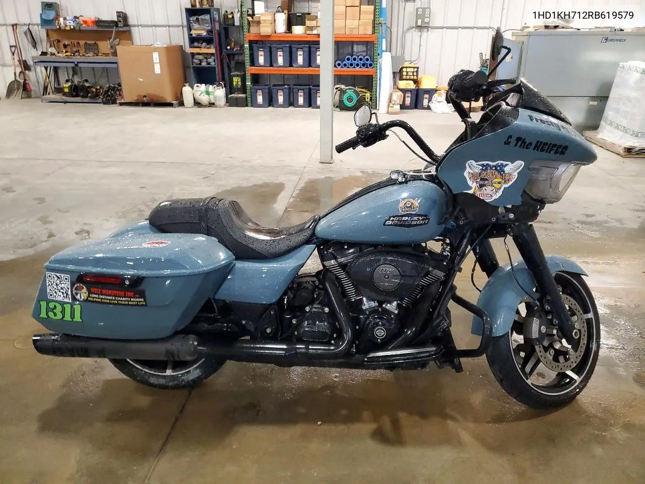 2024 Harley-Davidson Fltrx VIN: 1HD1KH712RB619579 Lot: 57309026