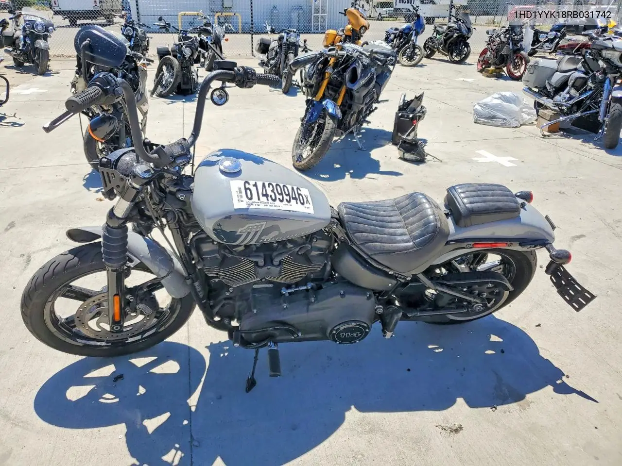 2024 Harley-Davidson Fxbbs VIN: 1HD1YYK18RB031742 Lot: 61439946