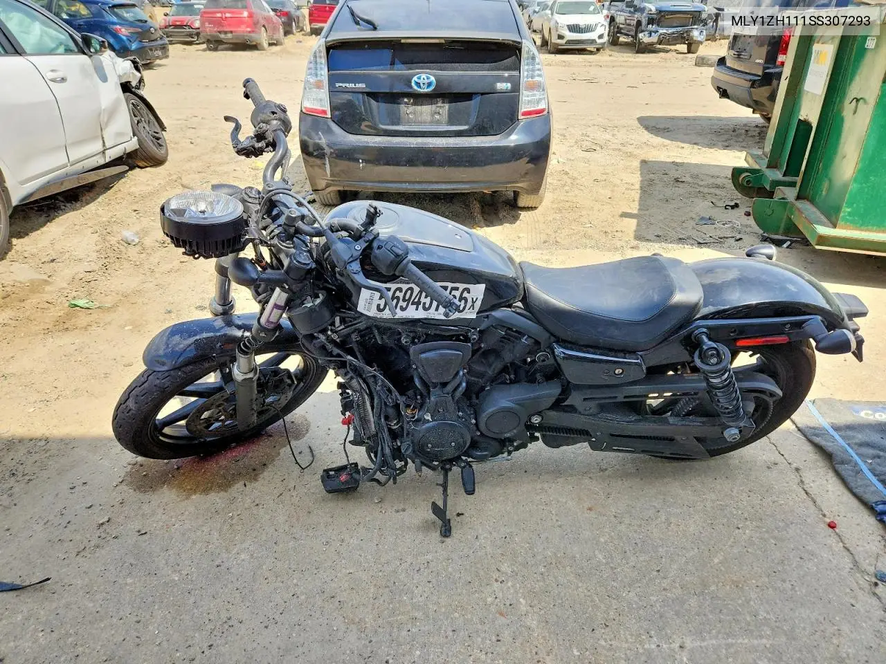 2025 Harley-Davidson Rh975 VIN: MLY1ZH111SS307293 Lot: 56945756
